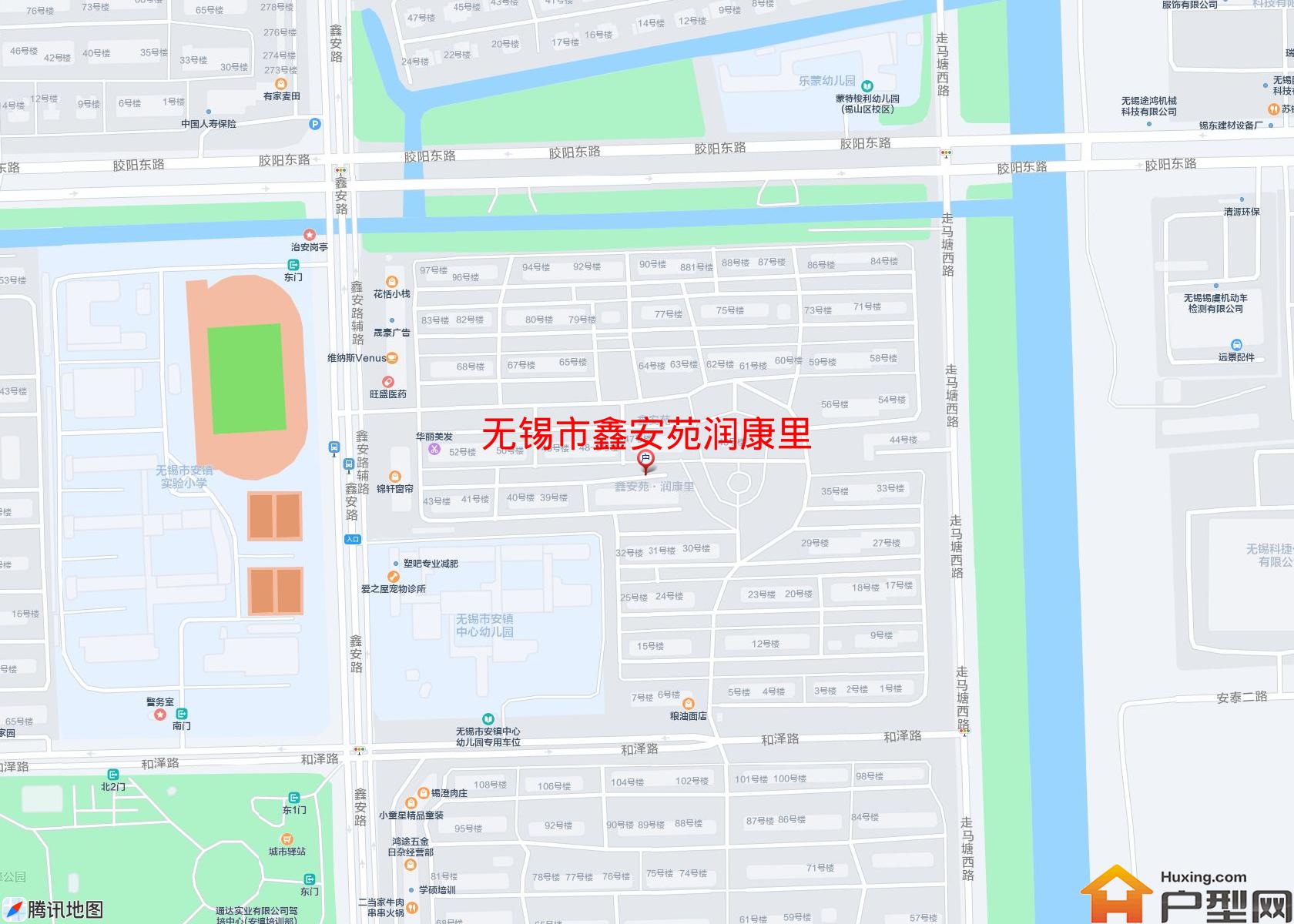 鑫安苑润康里小区 - 户型网 鑫安苑润康里小区 - 户型网