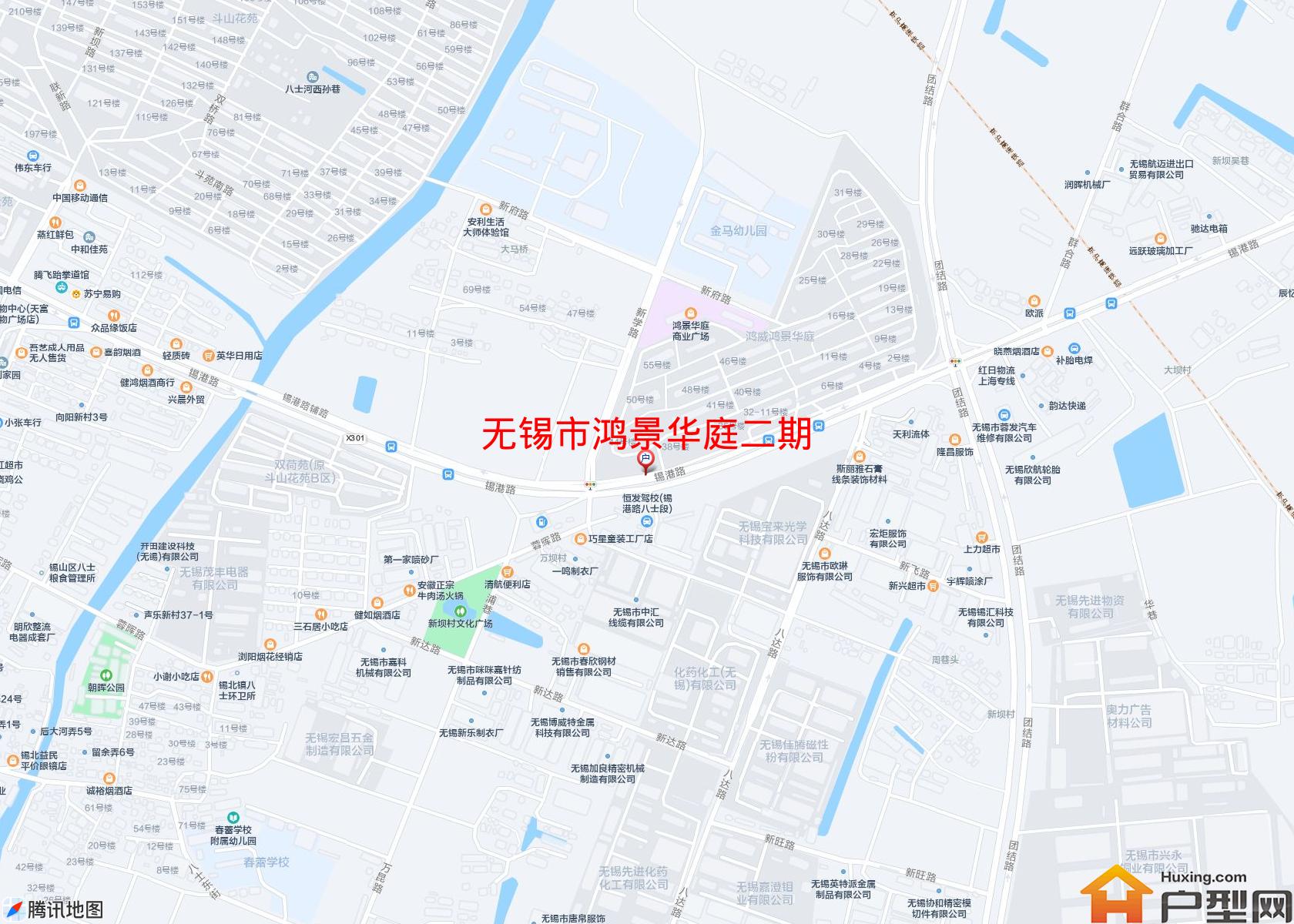 鸿景华庭二期小区 - 户型网
