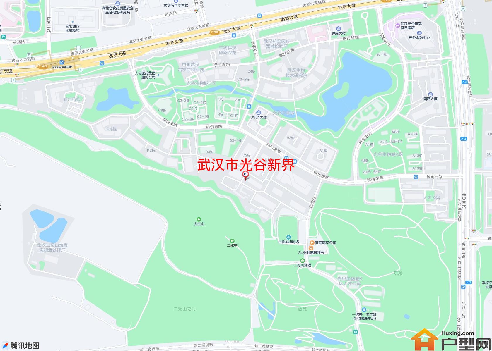 光谷新界小区 - 户型网