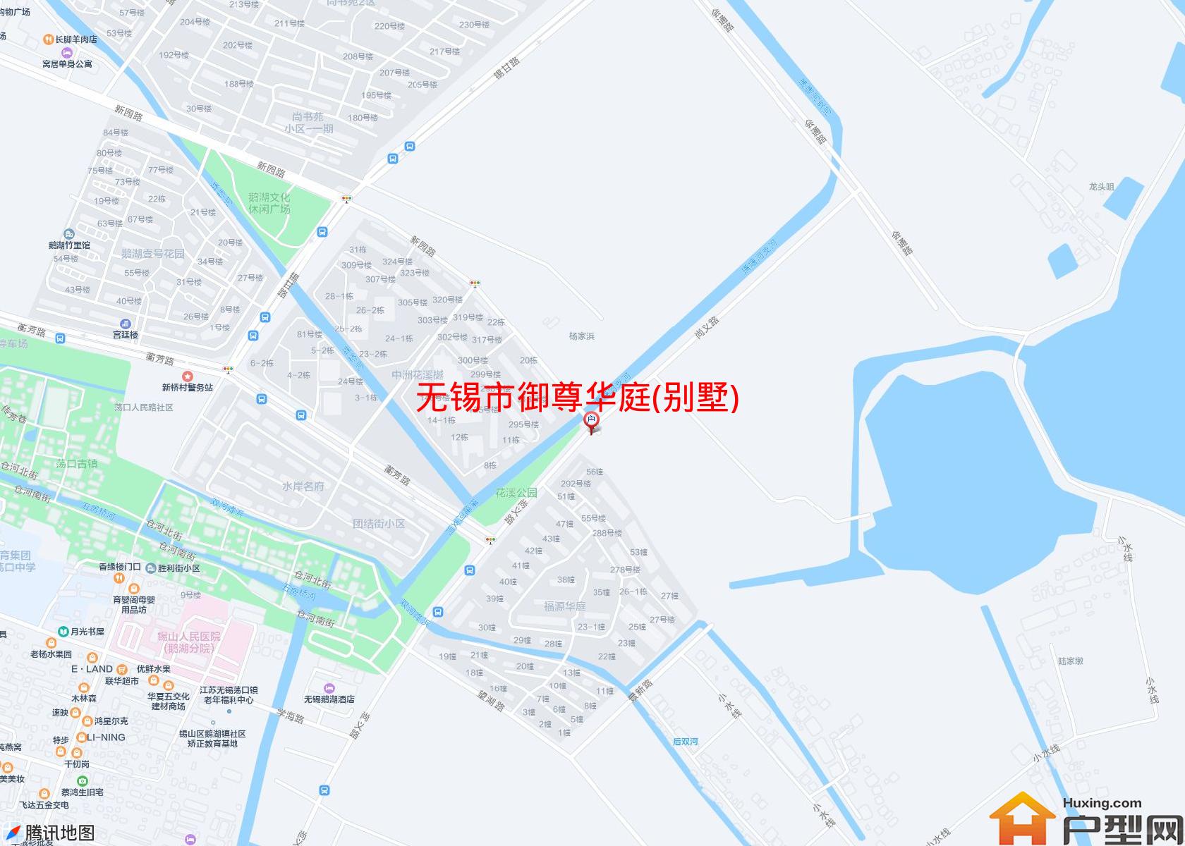 御尊华庭(别墅)小区 - 户型网