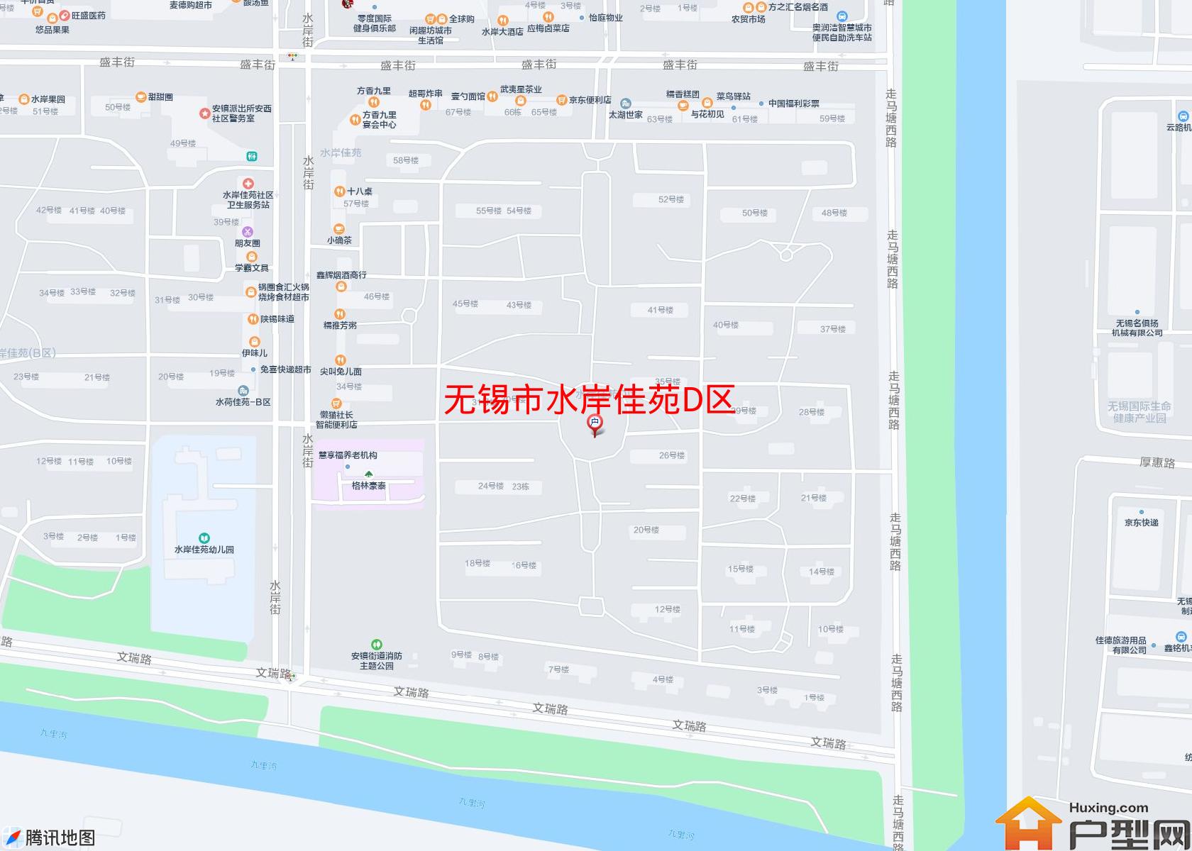 水岸佳苑D区小区 - 户型网