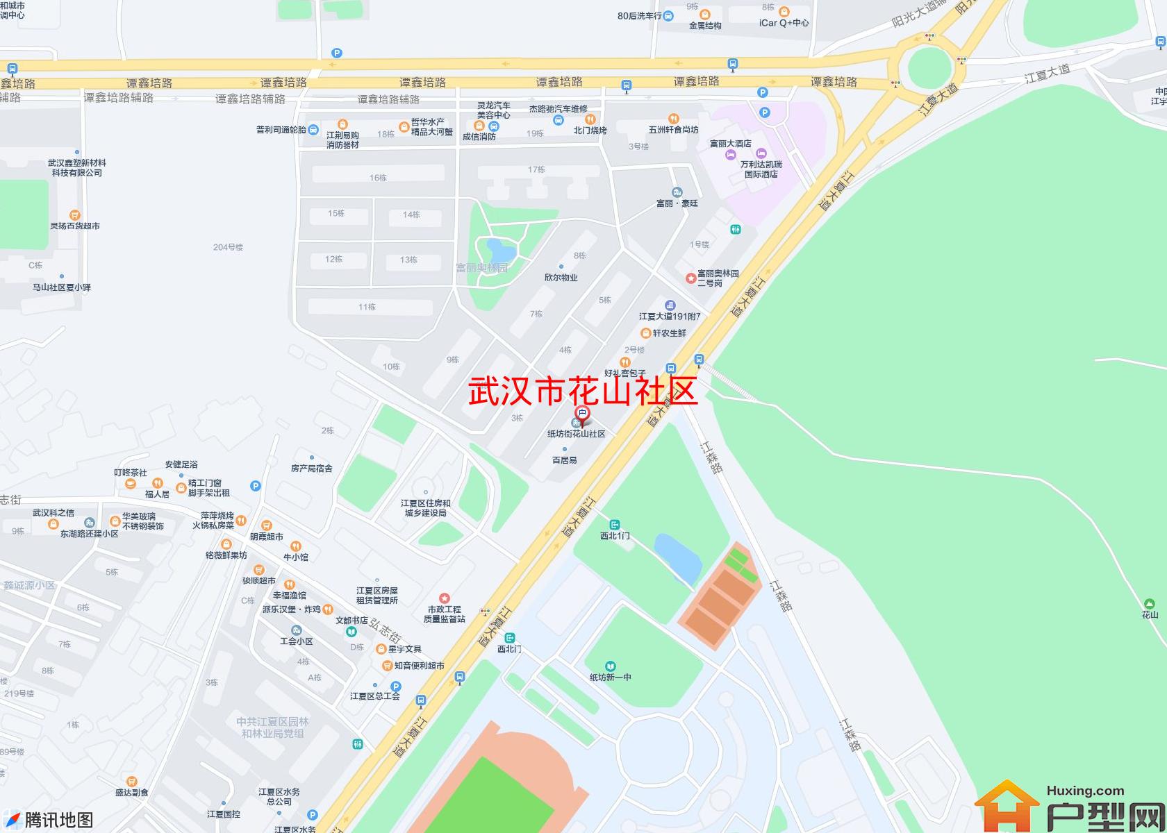 花山社区小区 - 户型网