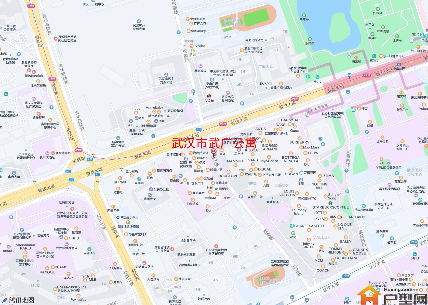 武广公寓小区 - 户型网