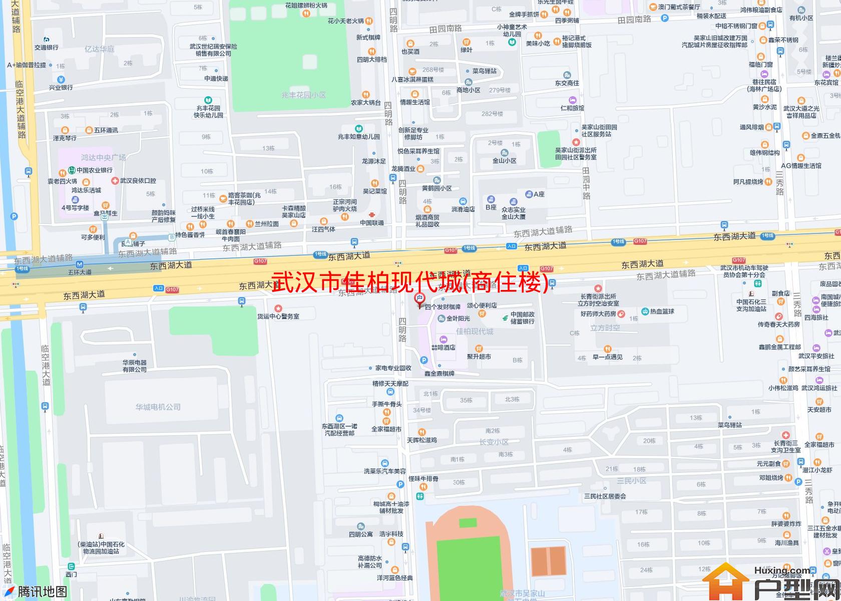 佳柏现代城(商住楼)小区 - 户型网