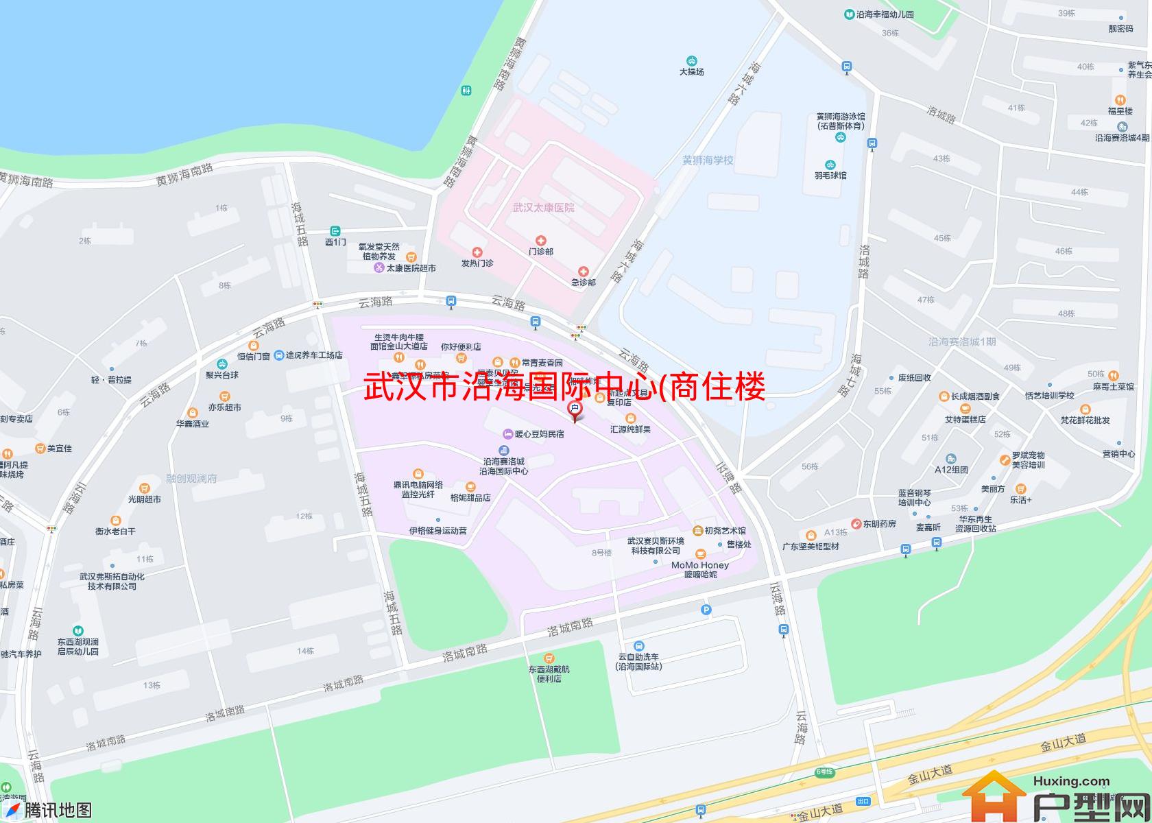 沿海国际中心(商住楼)小区 - 户型网