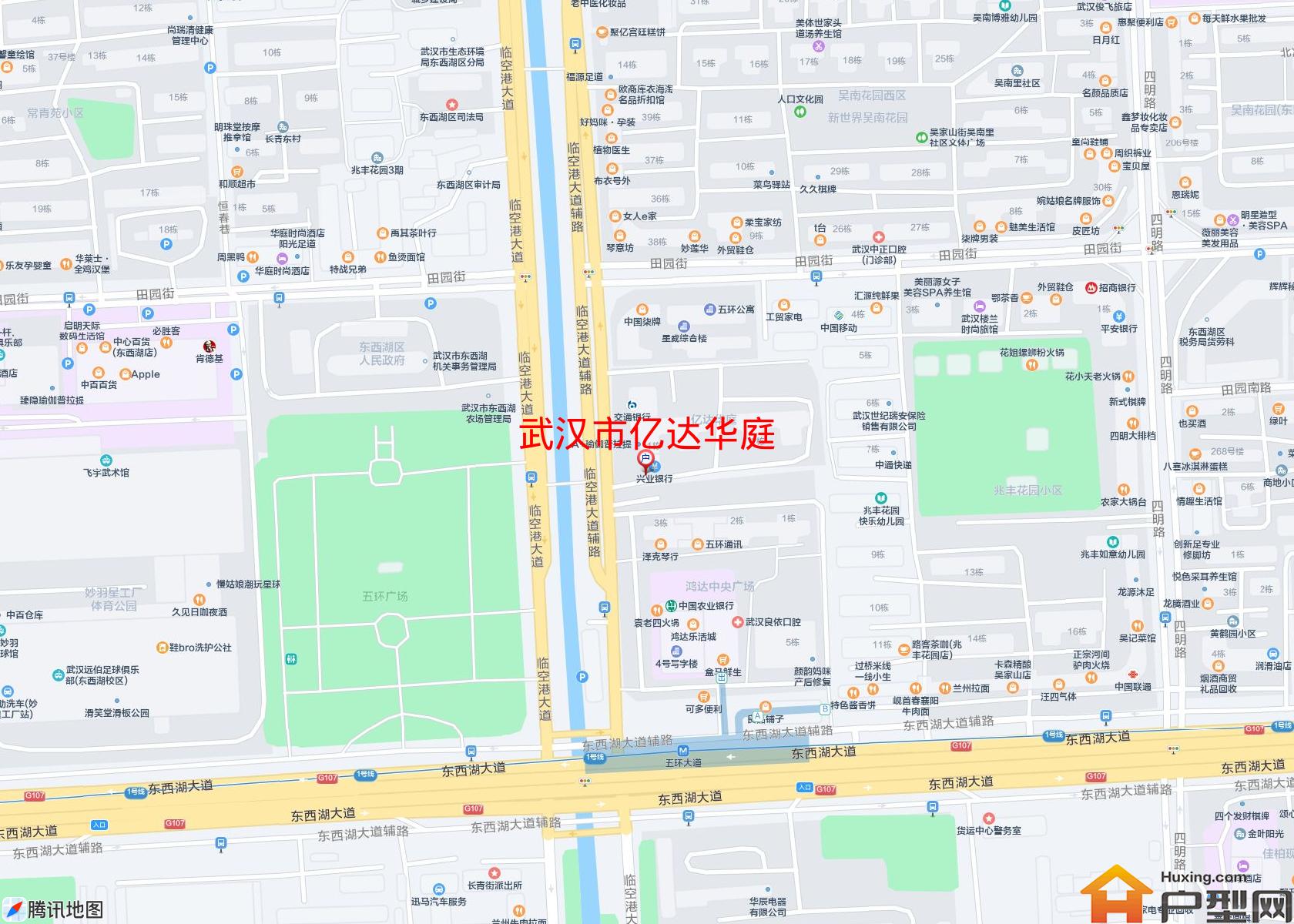 亿达华庭小区 - 户型网
