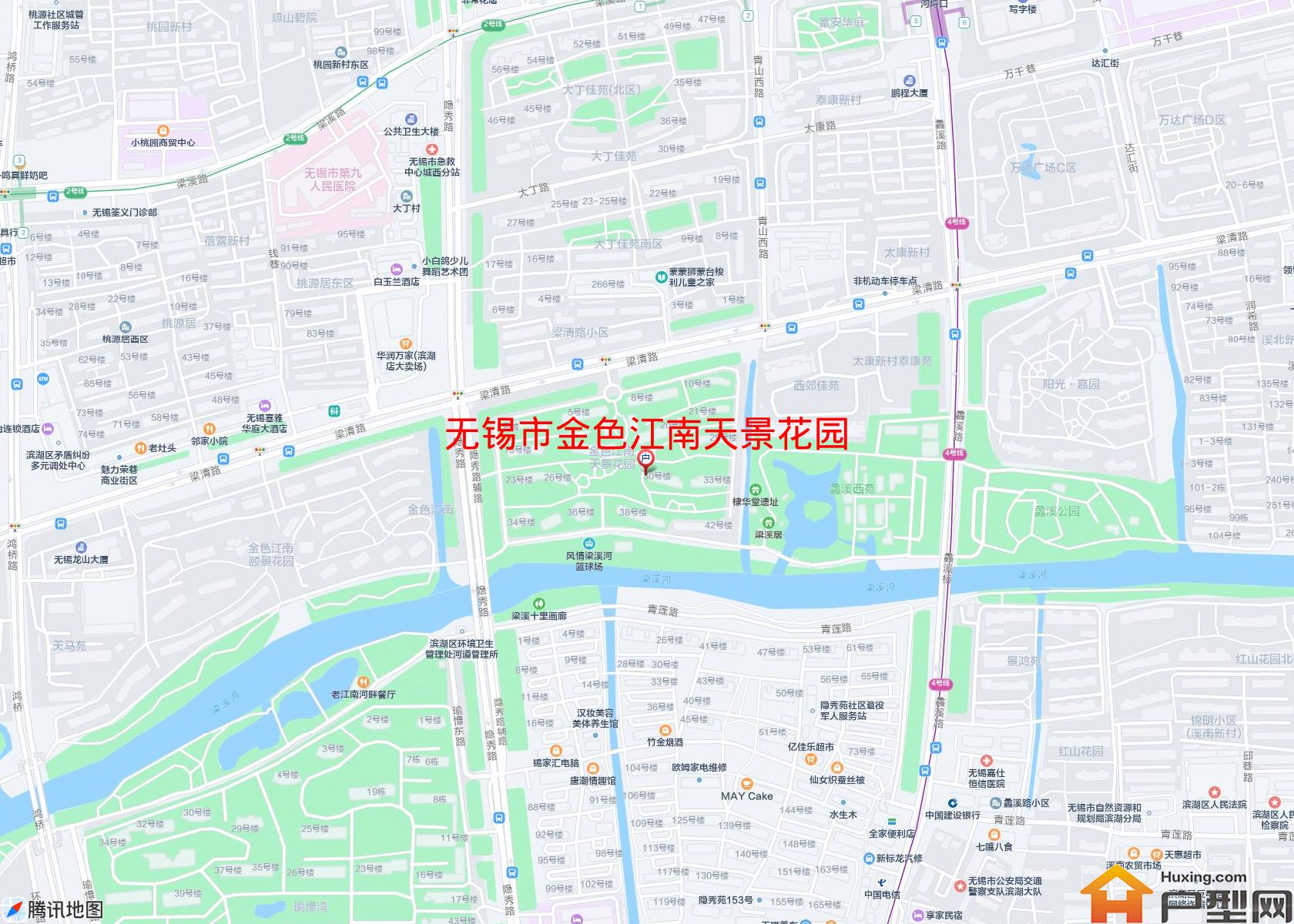 金色江南天景花园小区 - 户型网