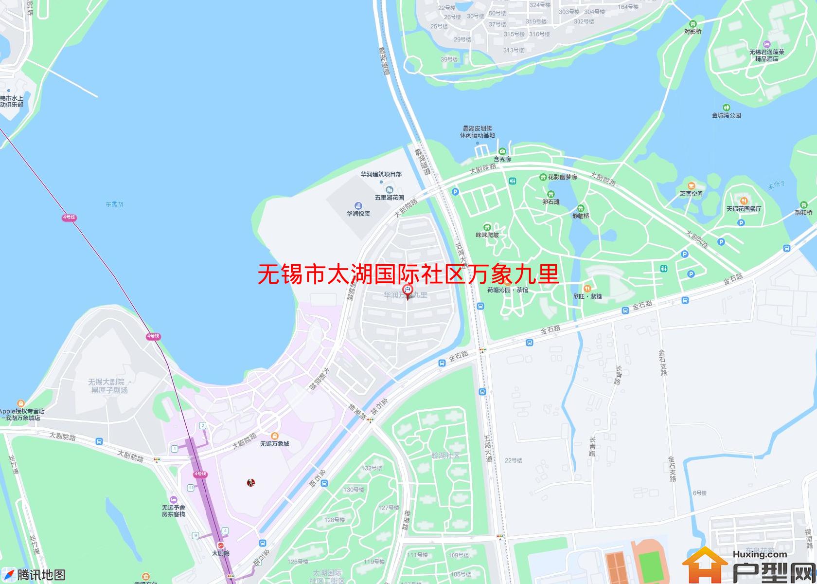 太湖国际社区万象九里(别墅)小区 - 户型网