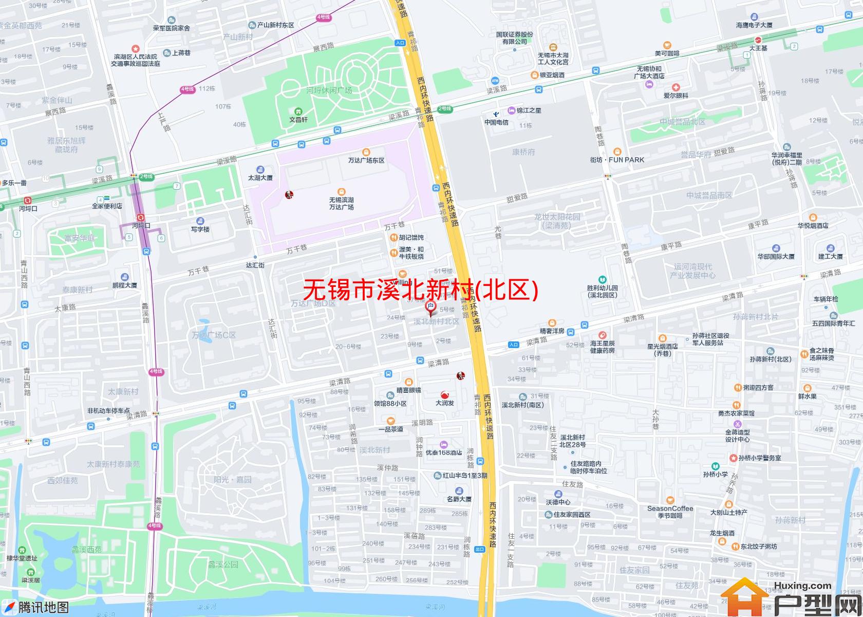 溪北新村(北区)小区 - 户型网