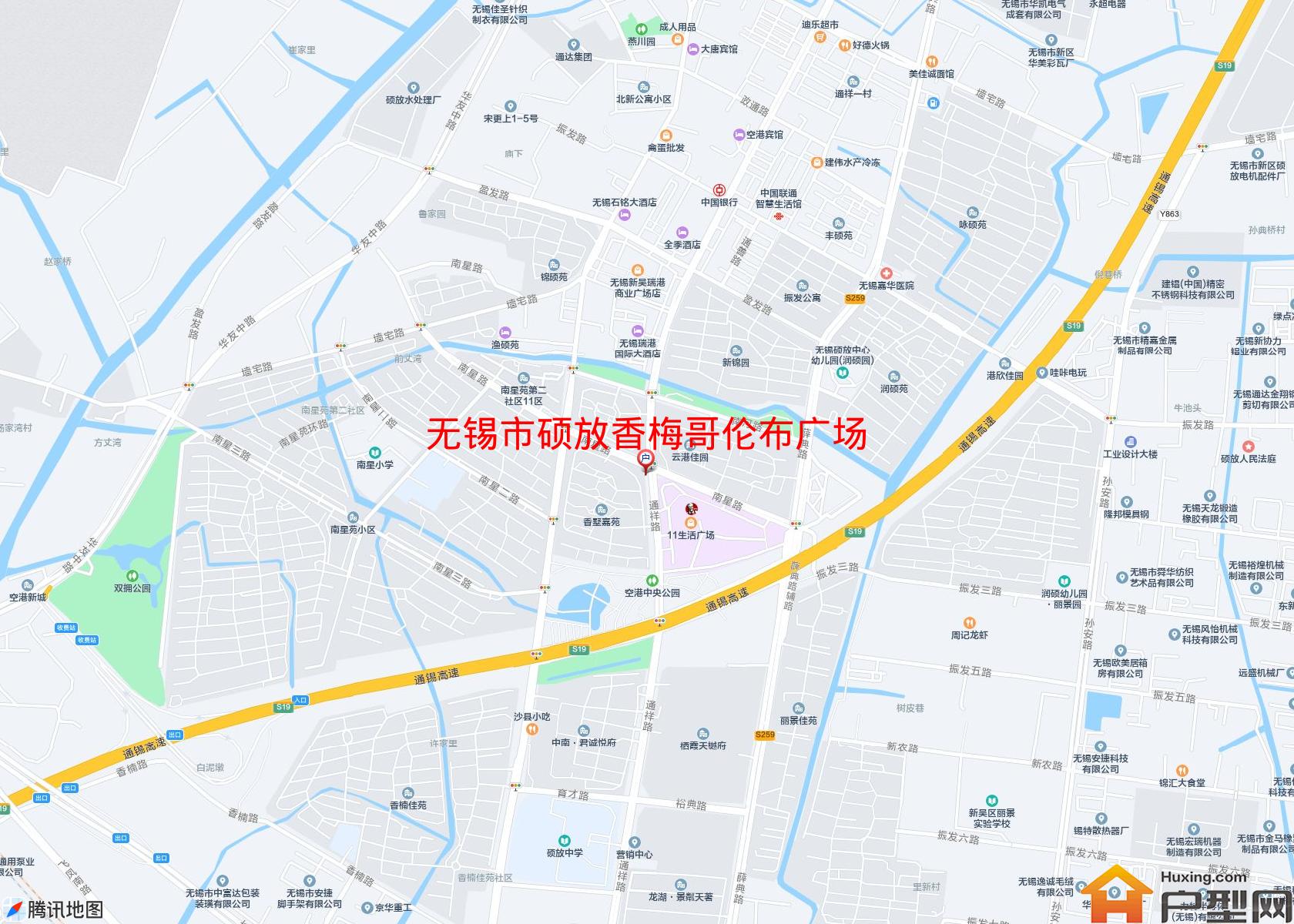 硕放香梅哥伦布广场小区 - 户型网