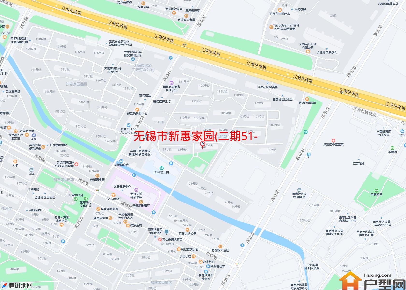 新惠家园(二期51-121号)小区 - 户型网