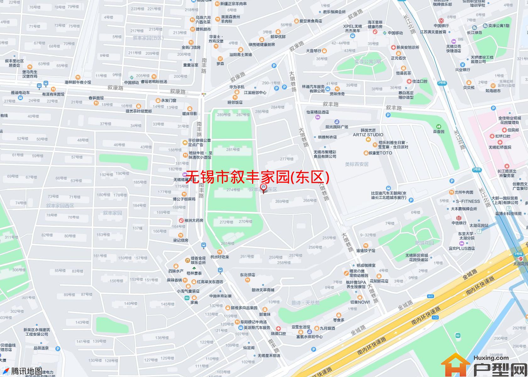 叙丰家园(东区)小区 - 户型网
