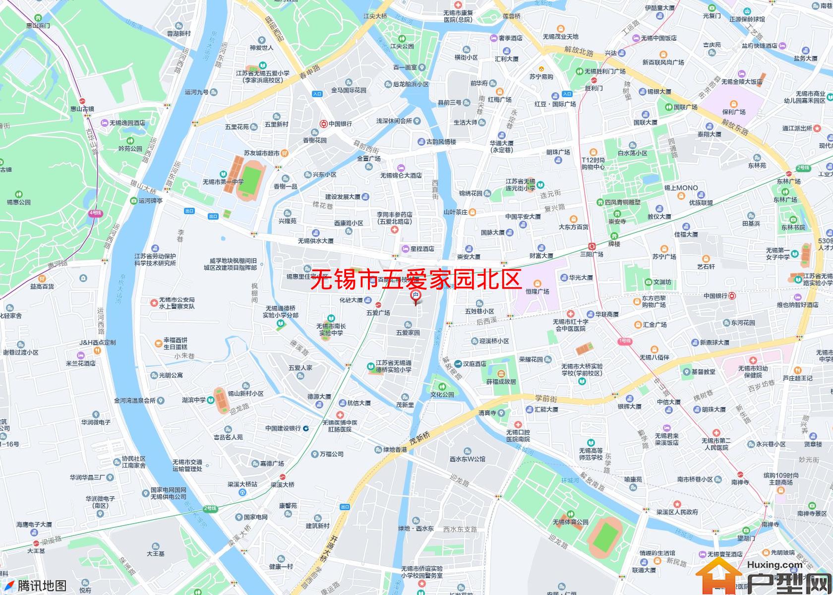 五爱家园北区小区 - 户型网