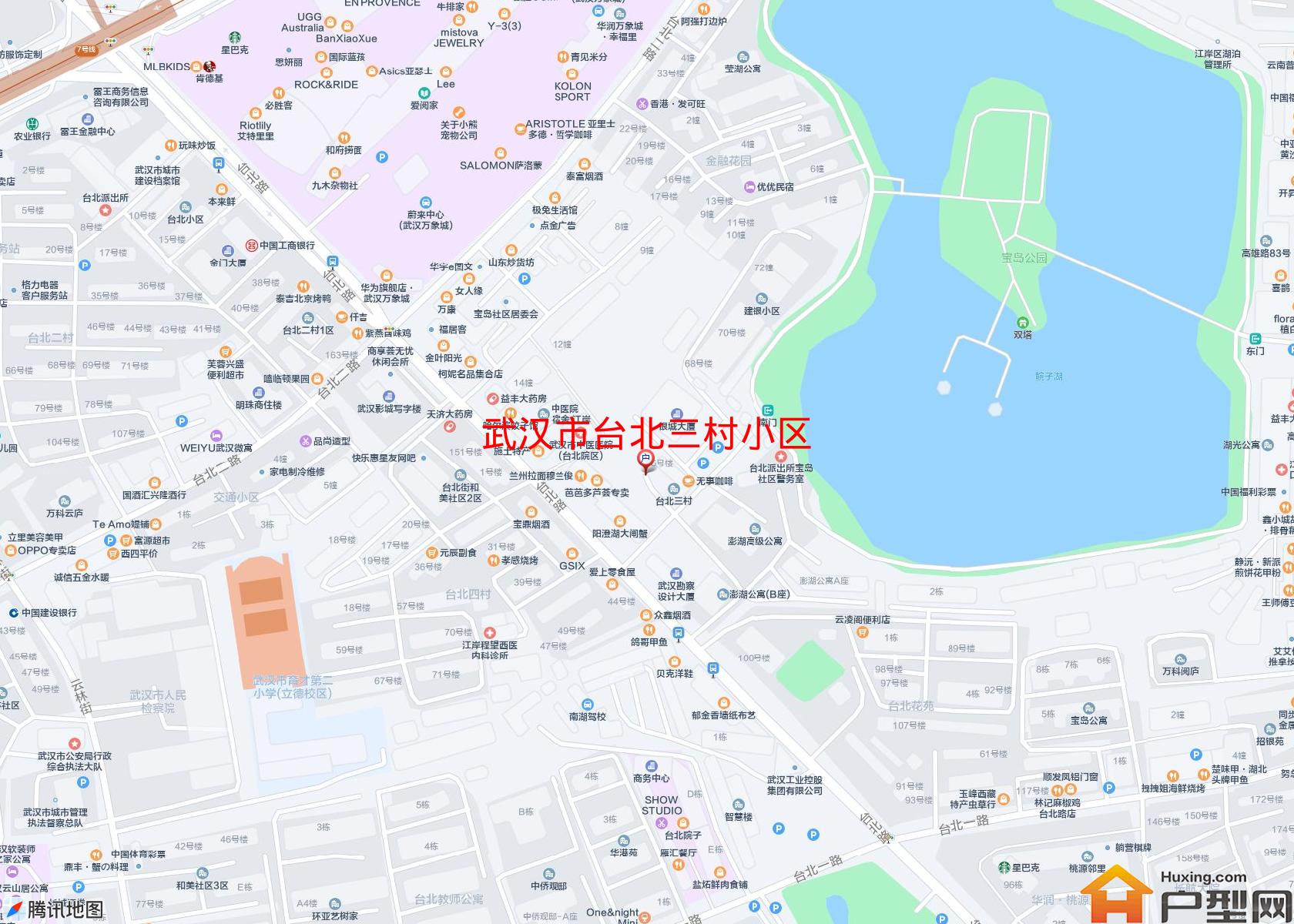台北三村小区小区 - 户型网