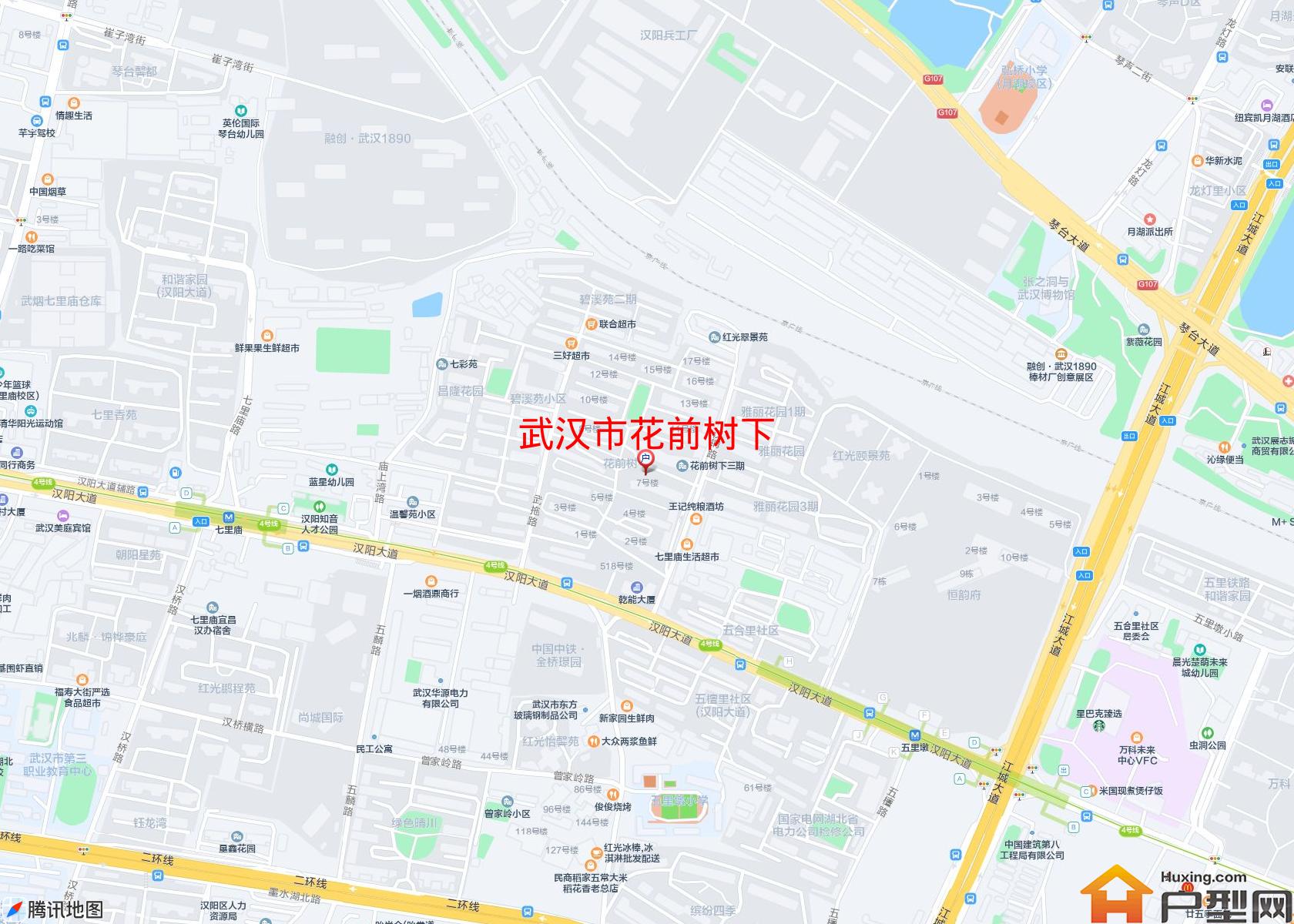 花前树下小区 - 户型网