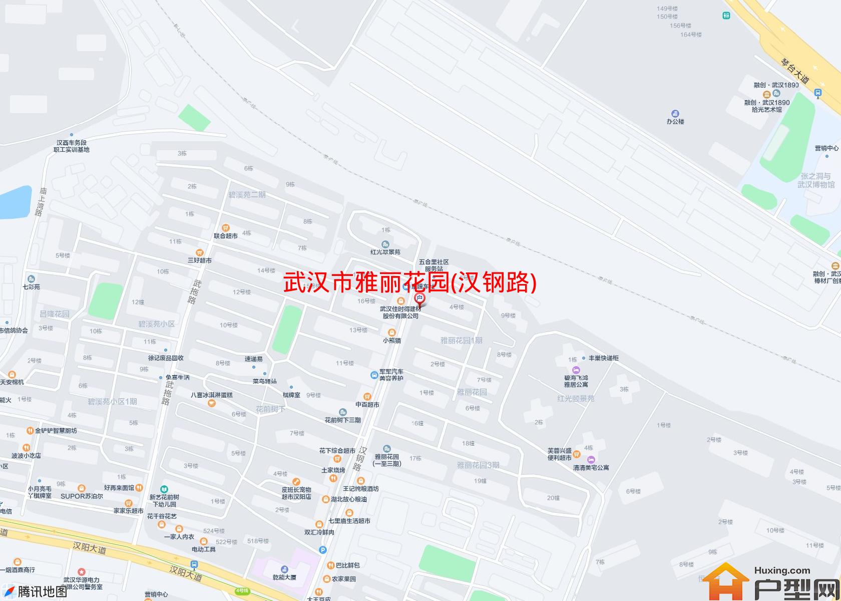 雅丽花园(汉钢路)小区 - 户型网