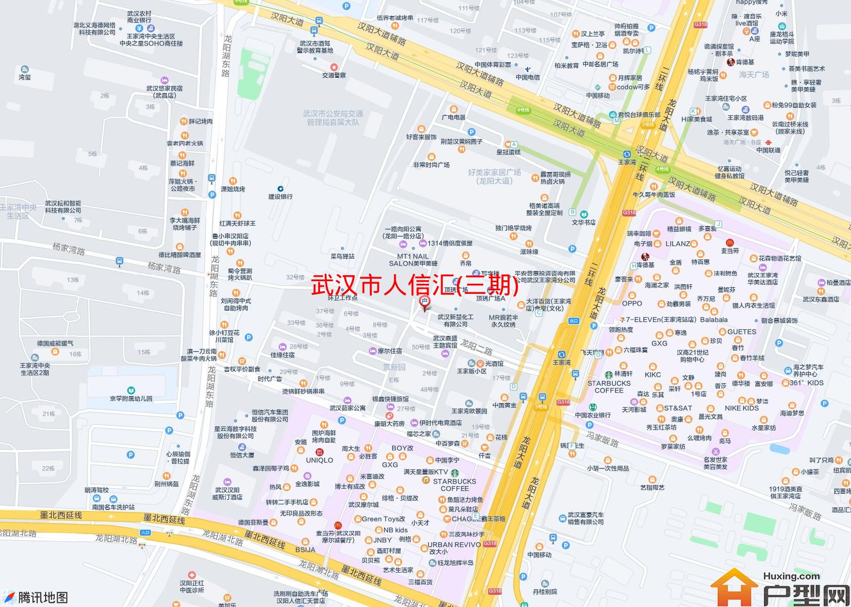 人信汇(三期)小区 - 户型网
