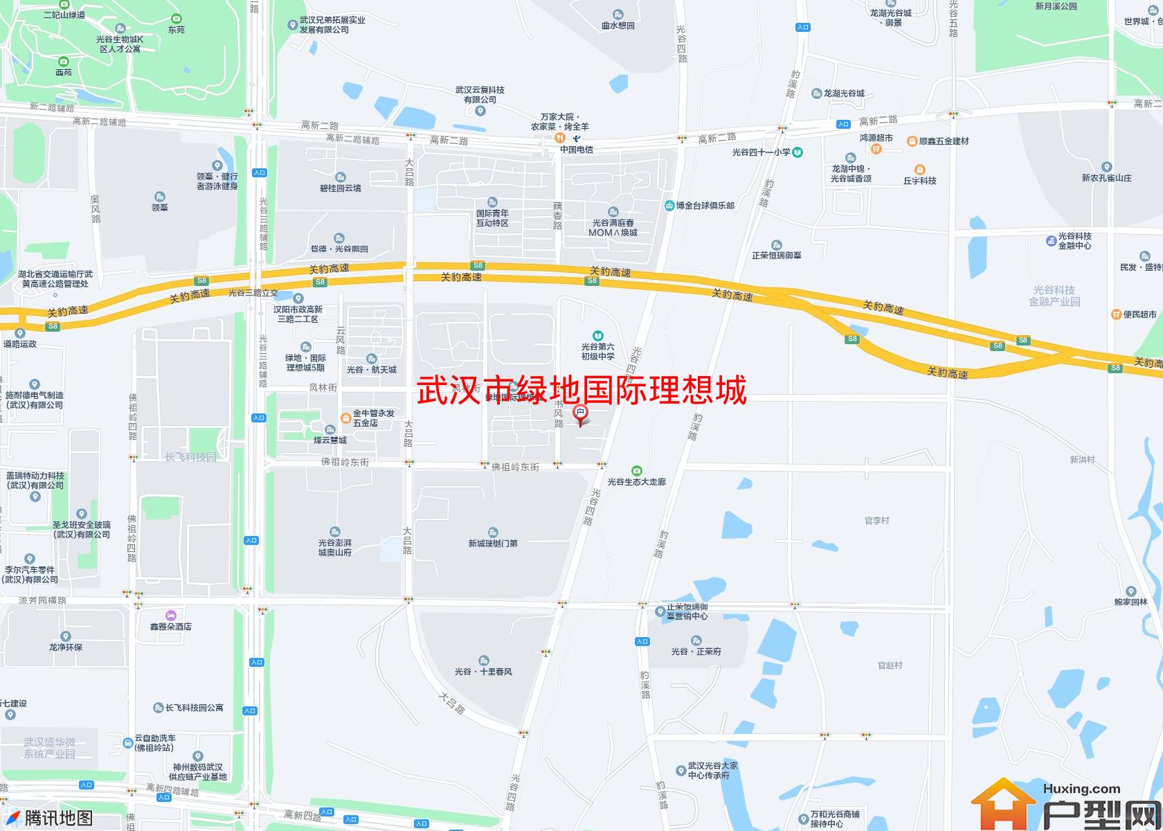 绿地国际理想城小区 - 户型网