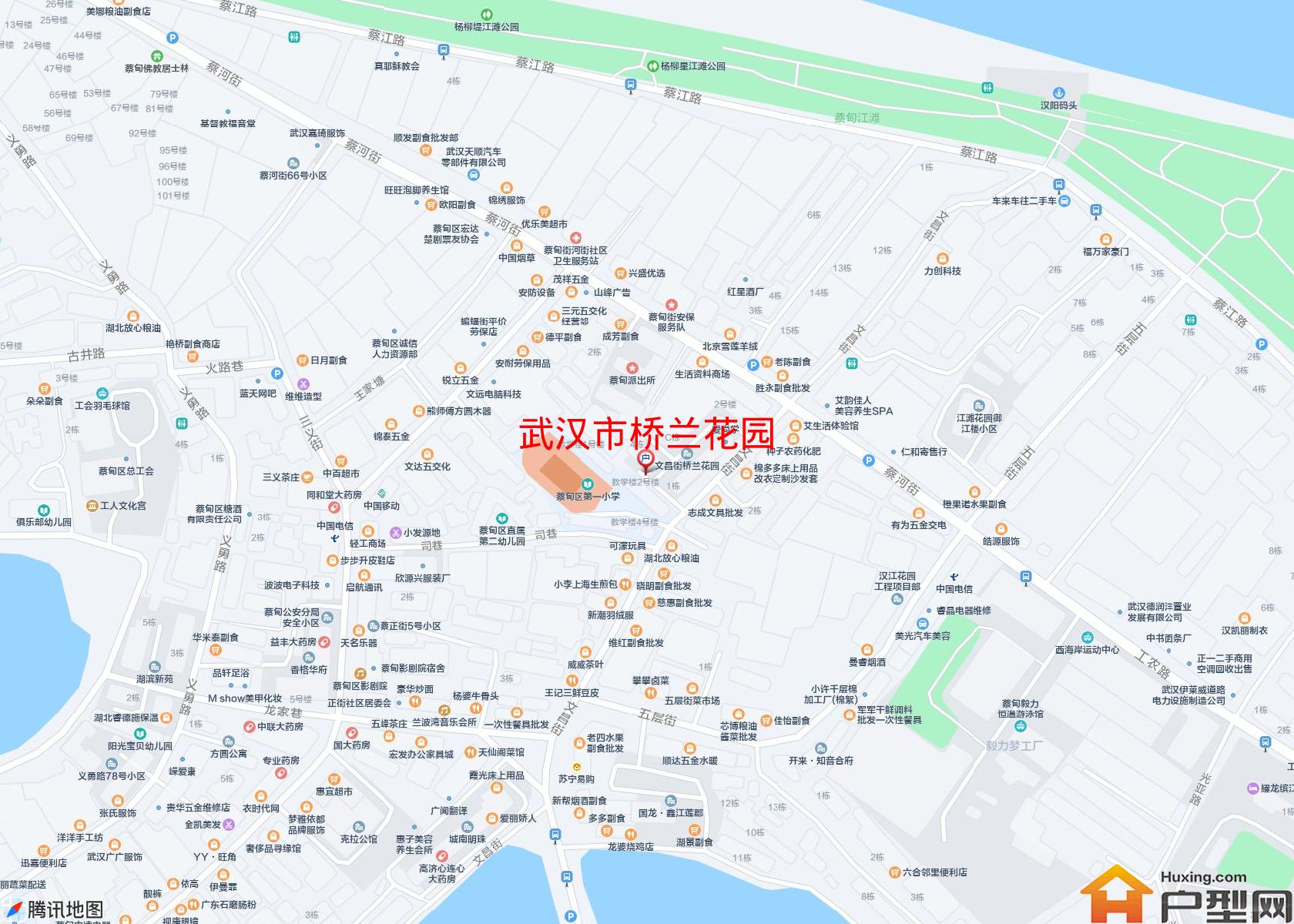 桥兰花园小区 - 户型网