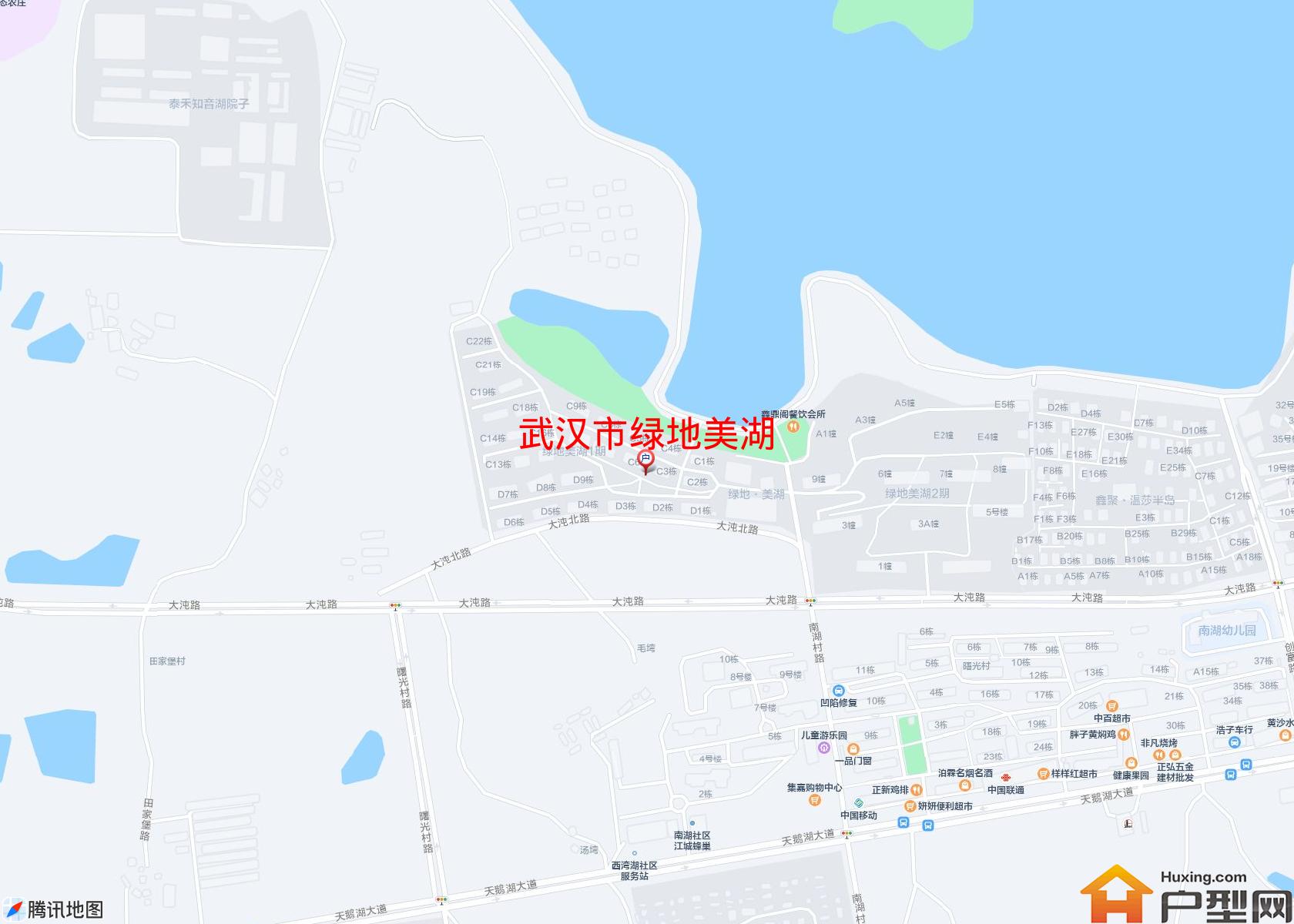 绿地美湖小区 - 户型网