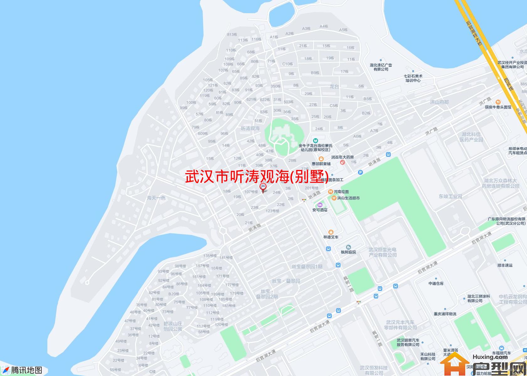 听涛观海(别墅)小区 - 户型网
