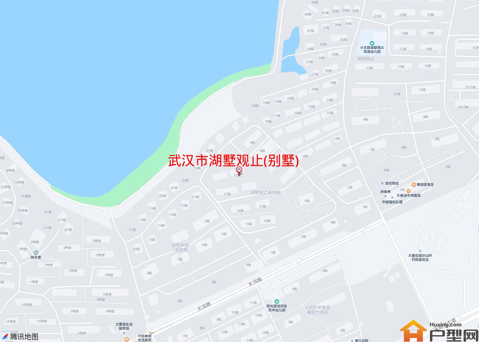 湖墅观止(别墅)小区 - 户型网