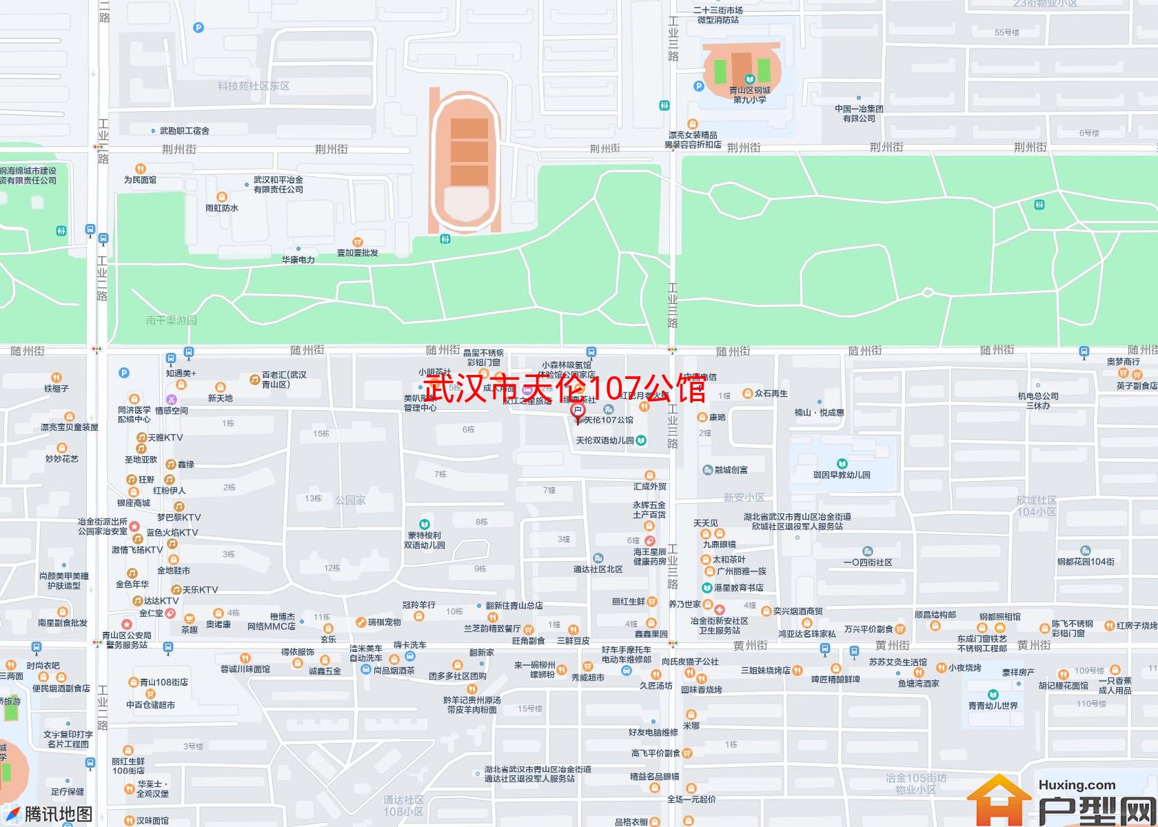 天伦107公馆小区 - 户型网