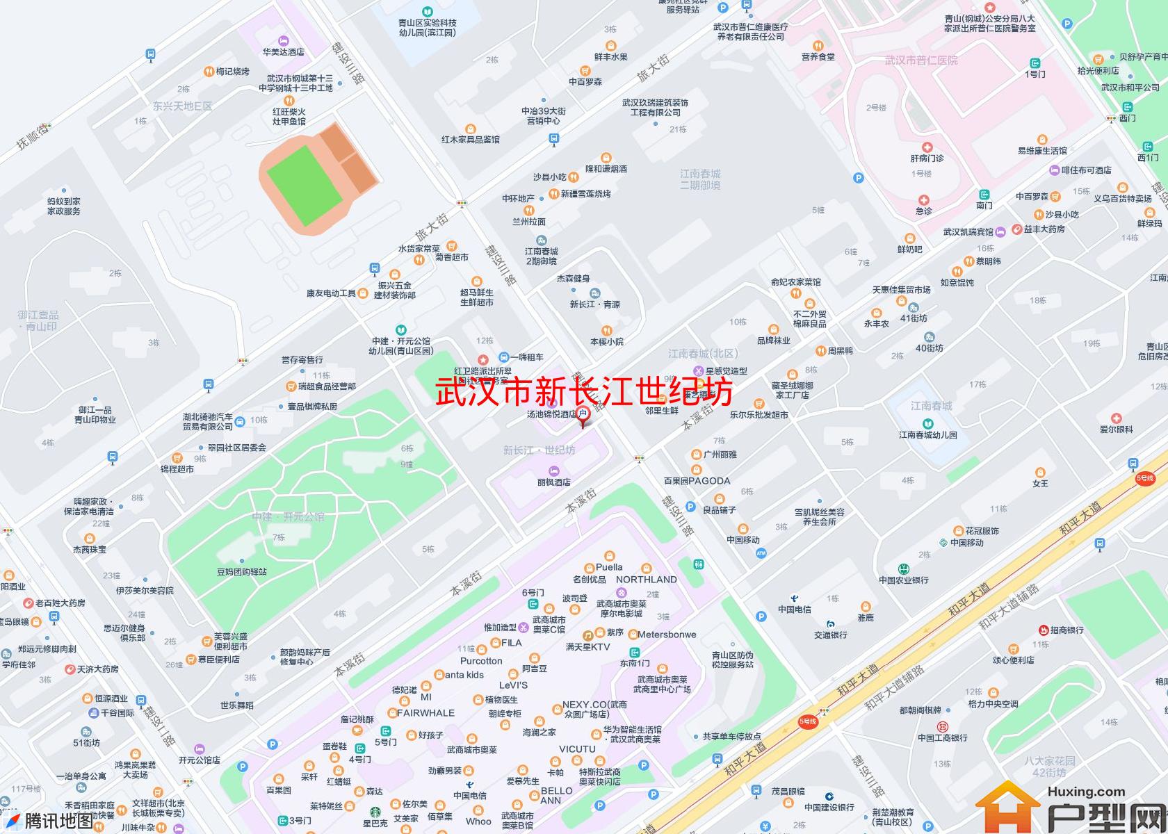 新长江世纪坊小区 - 户型网