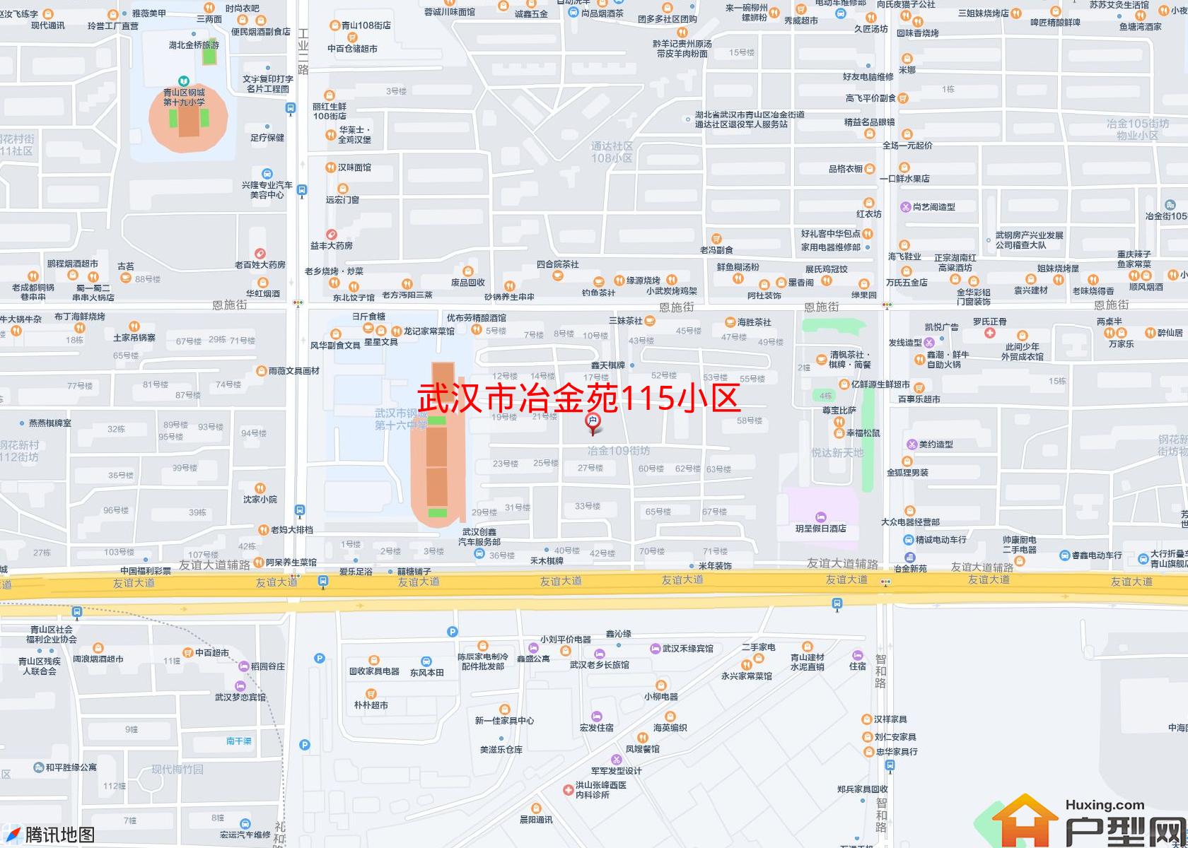 冶金苑115小区小区 - 户型网