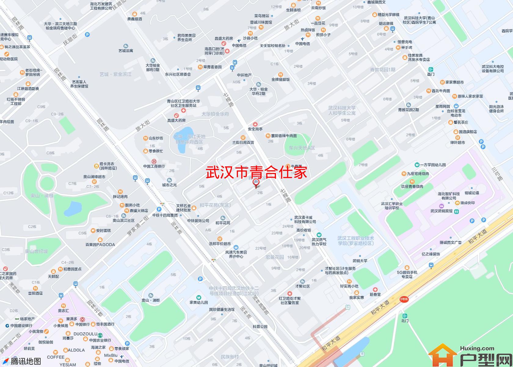 青合仕家小区 - 户型网