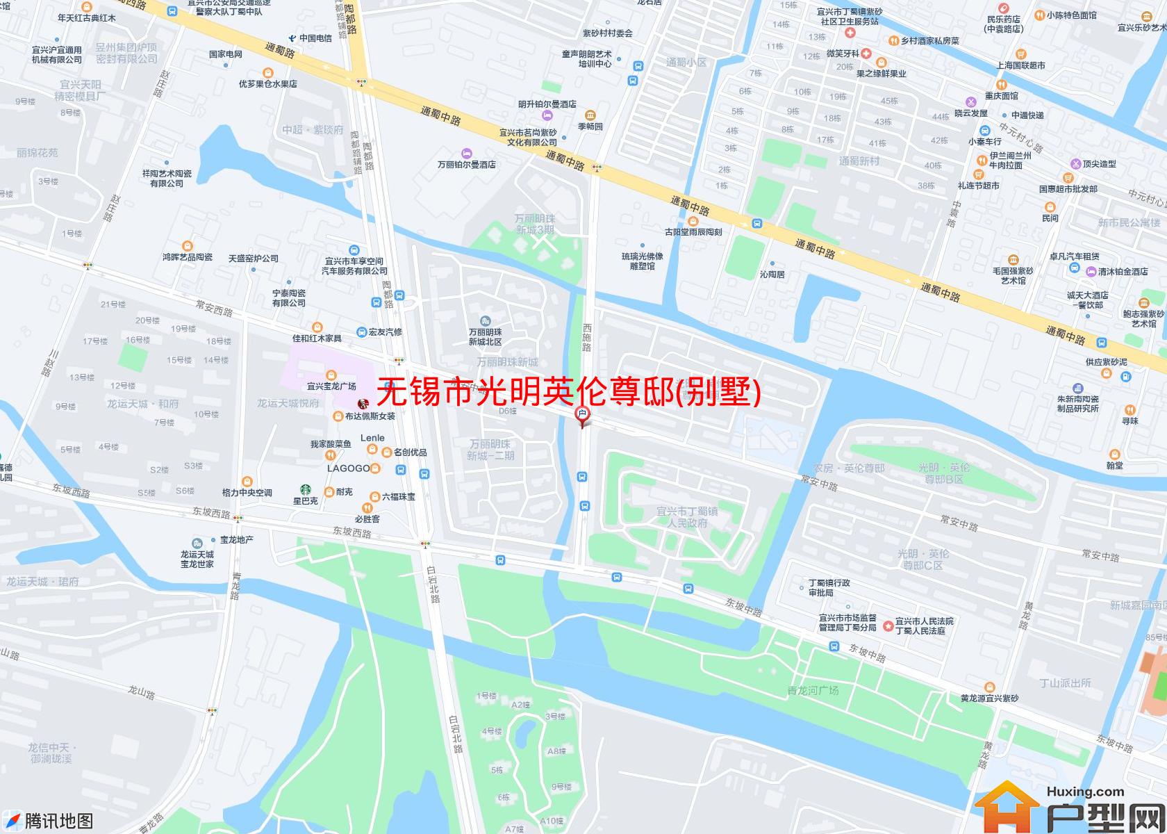 光明英伦尊邸(别墅)小区 - 户型网