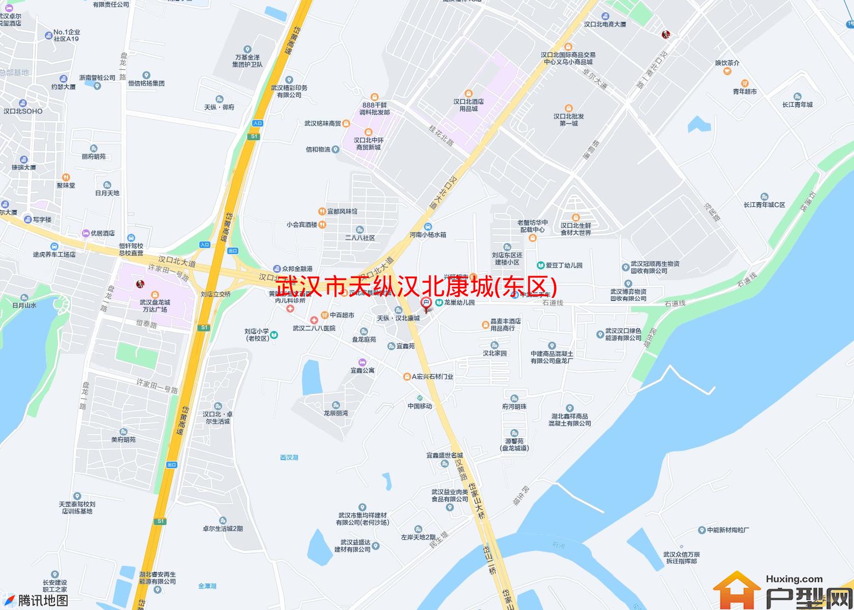 天纵汉北康城(东区)小区 - 户型网