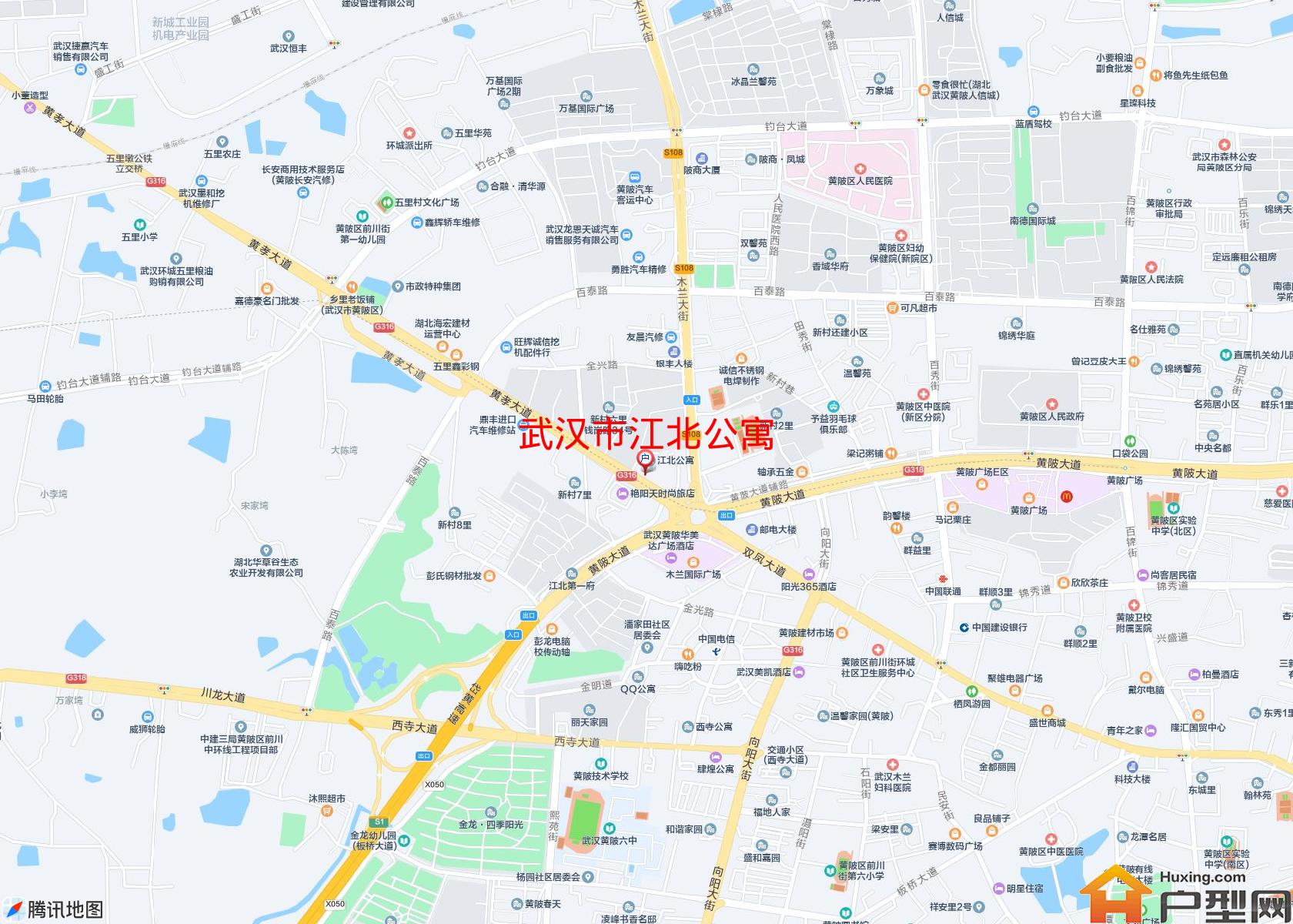 江北公寓小区 - 户型网