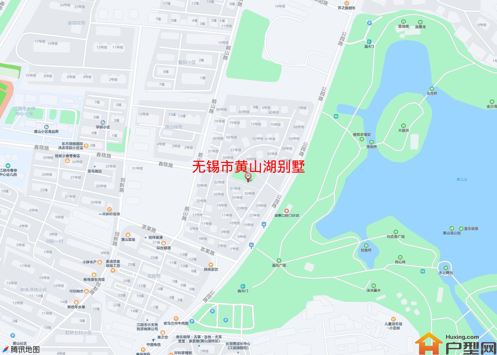 黄山湖别墅小区 - 户型网