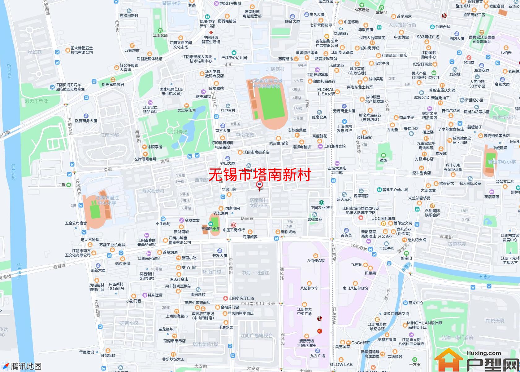 塔南新村小区 - 户型网