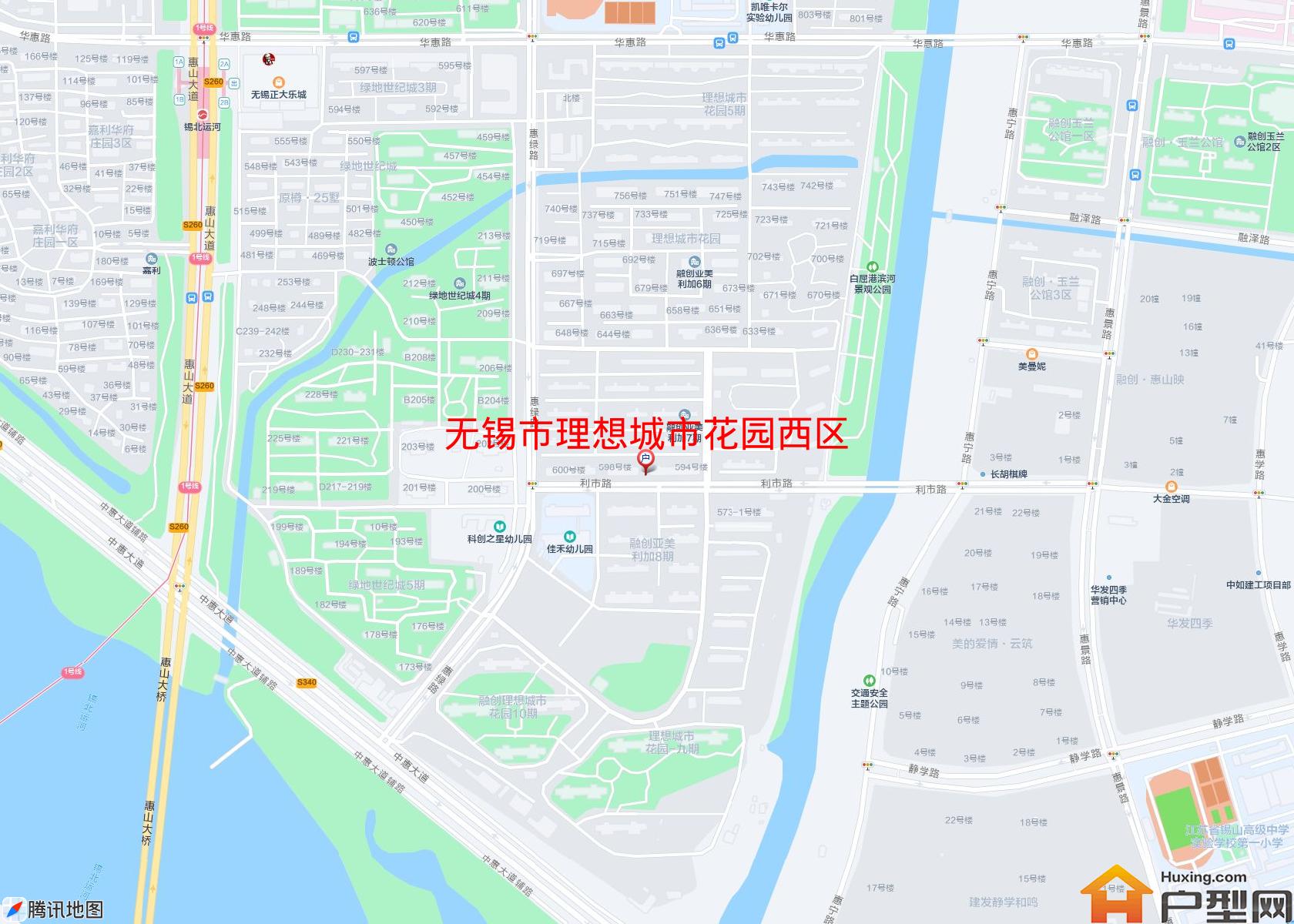 理想城市花园西区小区 - 户型网