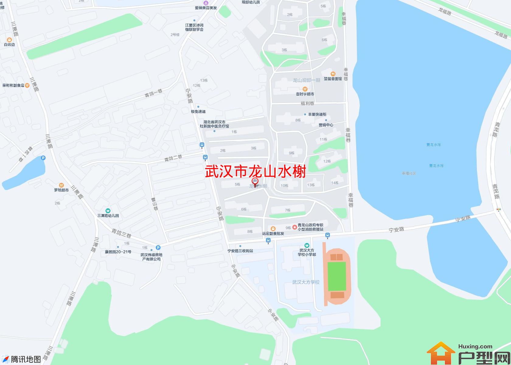 龙山水榭小区 - 户型网