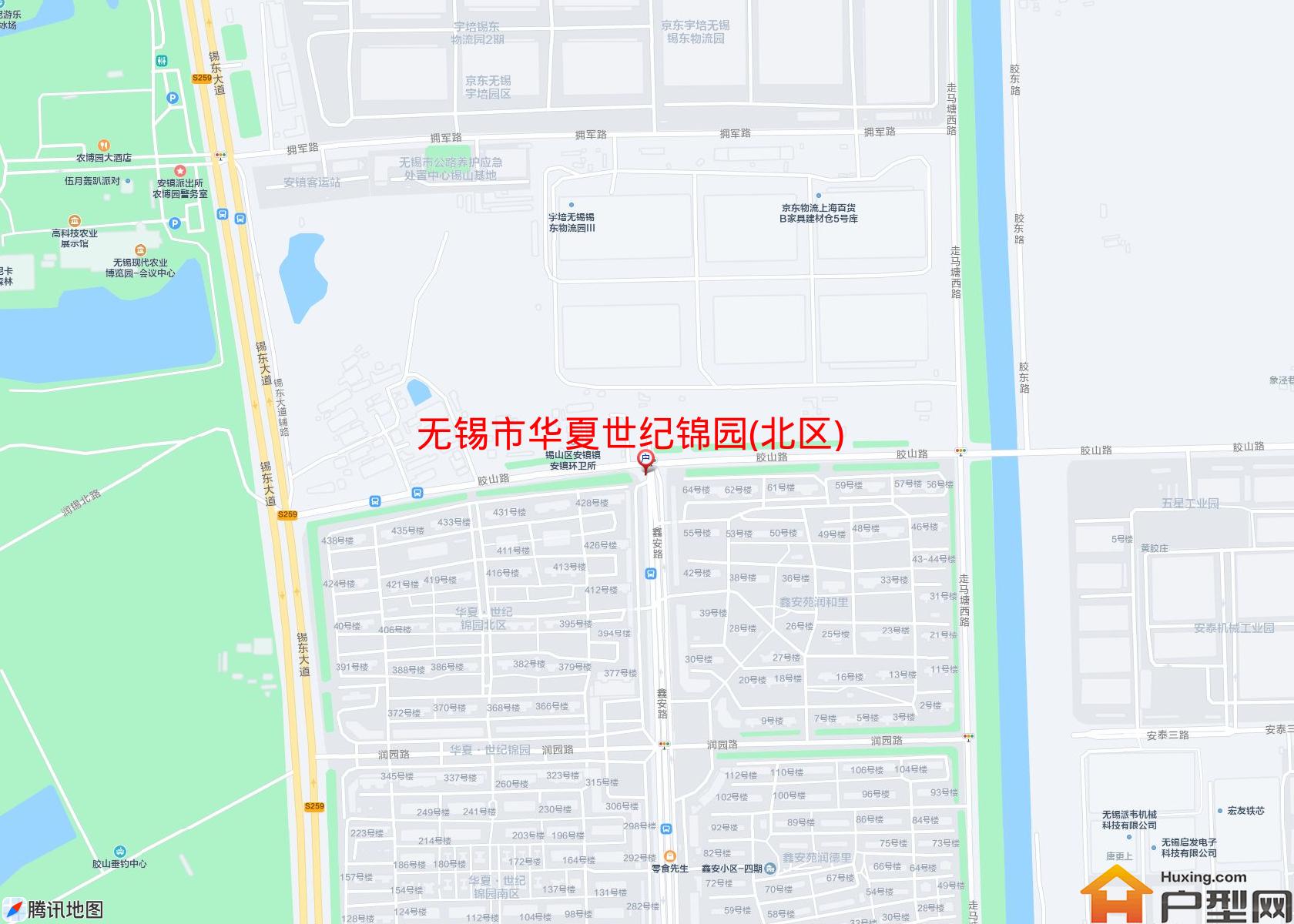 华夏世纪锦园(北区)小区 - 户型网