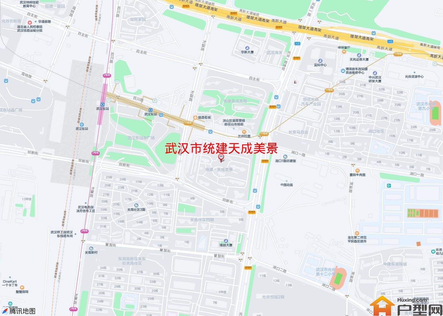 统建天成美景小区 - 户型网