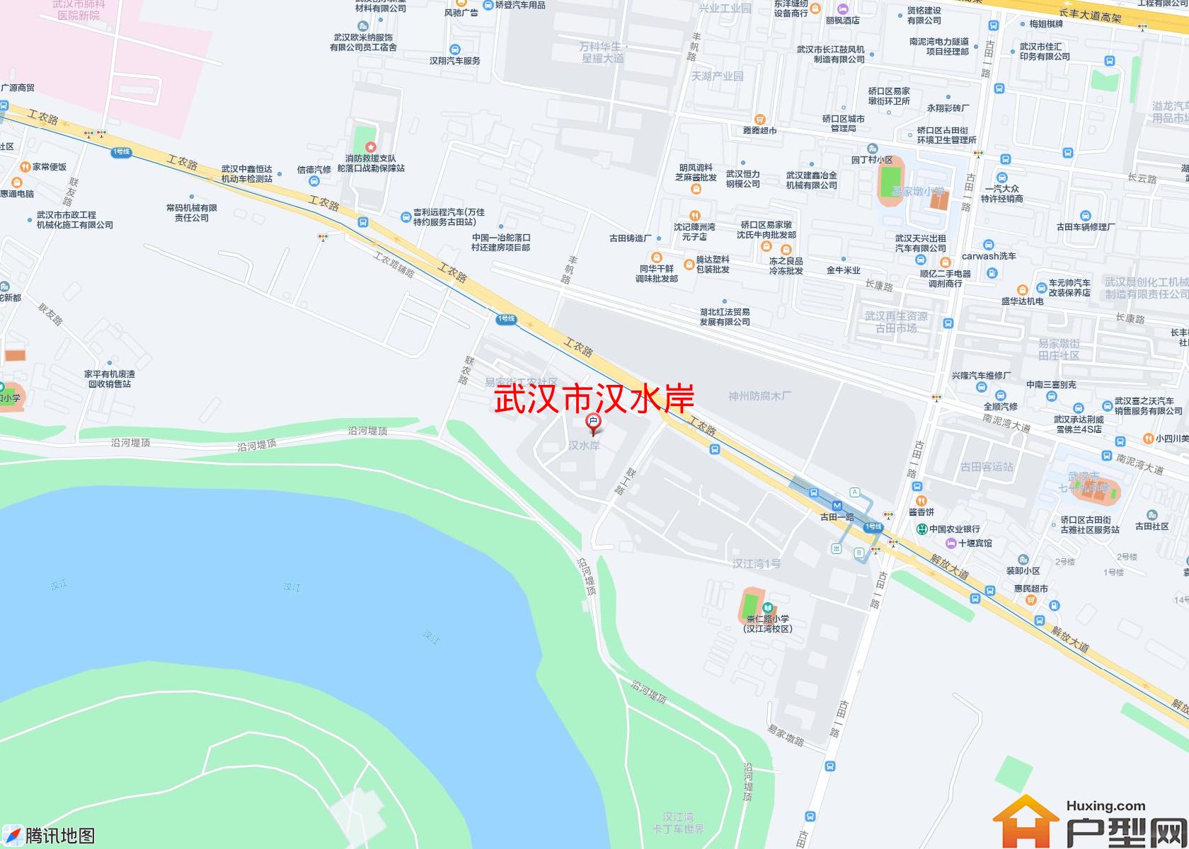 汉水岸小区 - 户型网