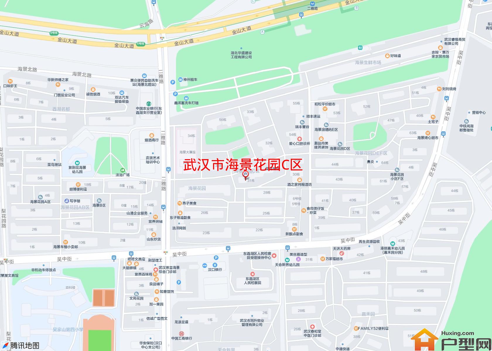 海景花园C区小区 - 户型网