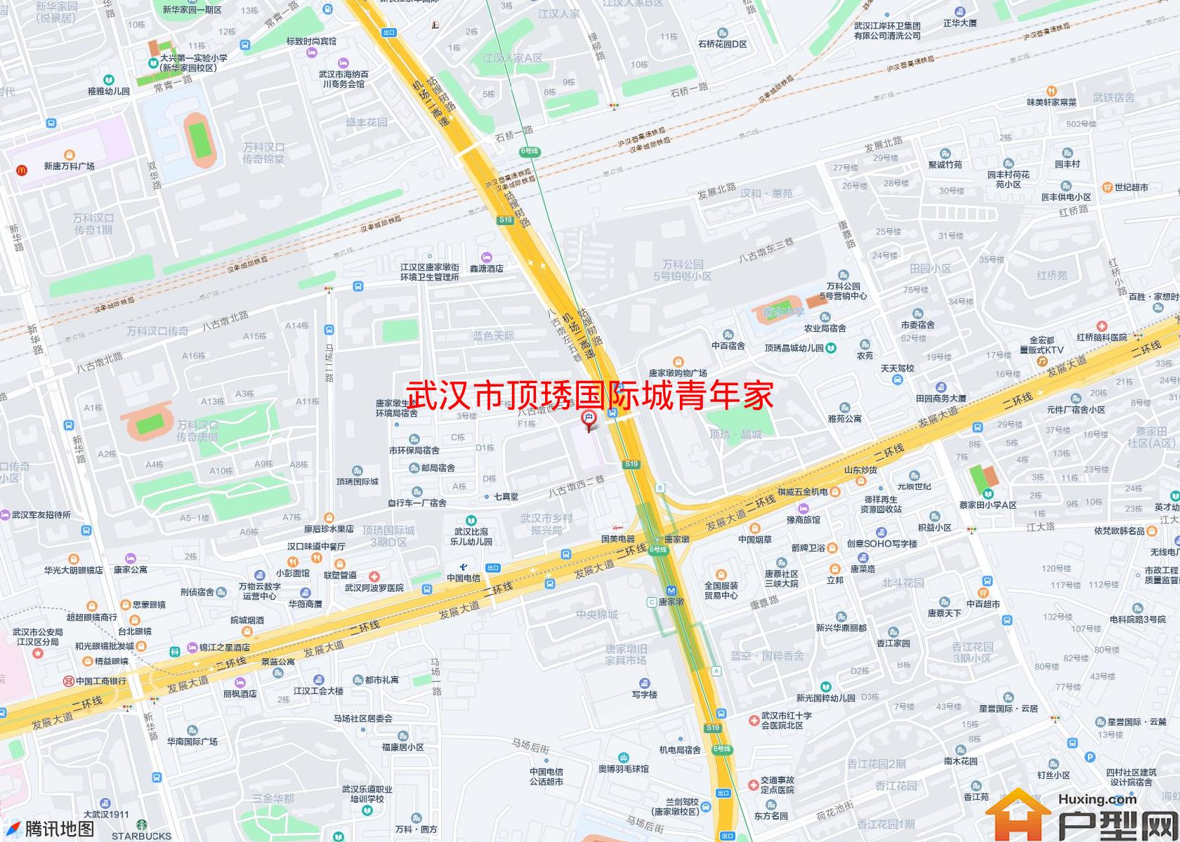 顶琇国际城青年家小区 - 户型网