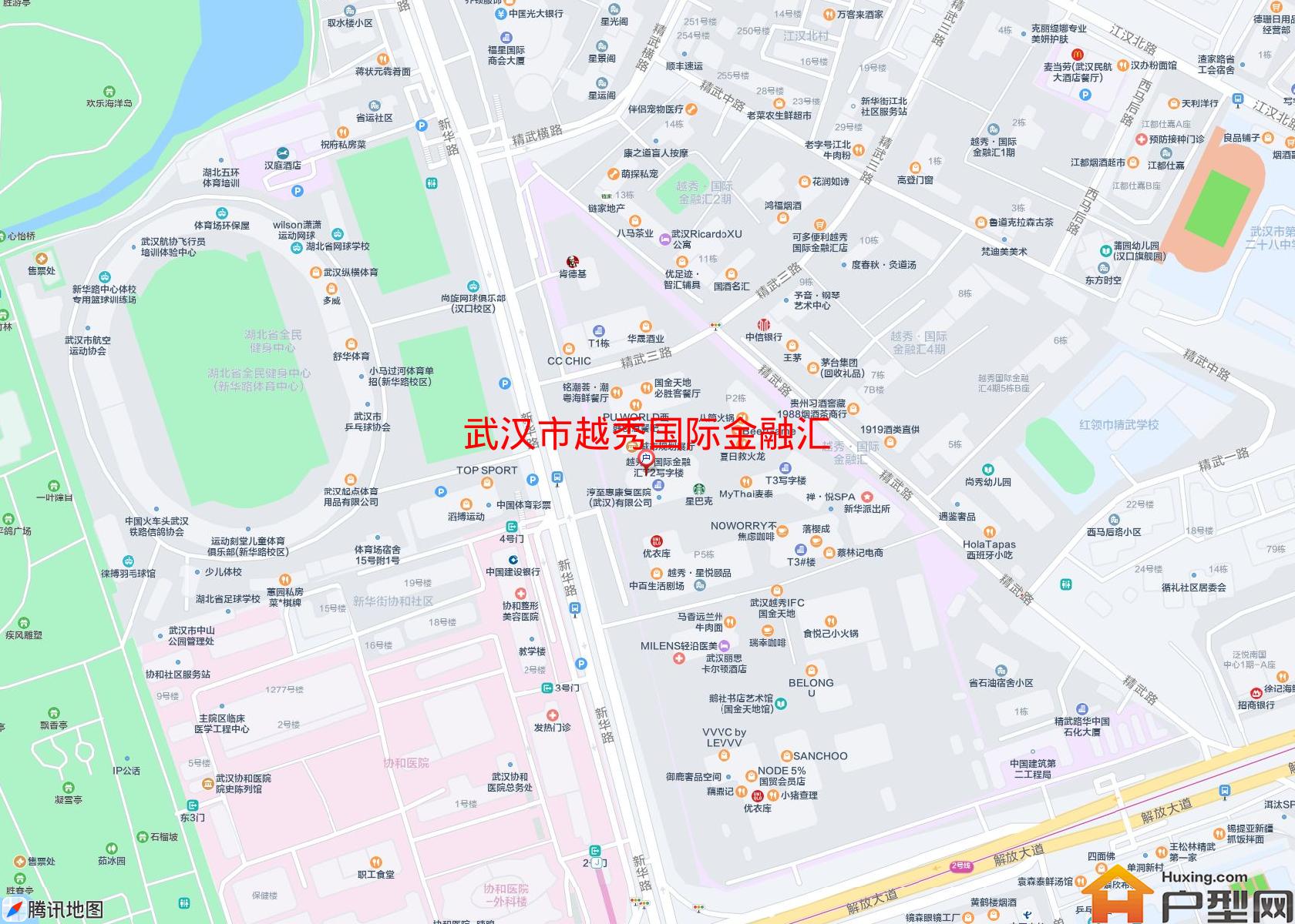 越秀国际金融汇小区 - 户型网