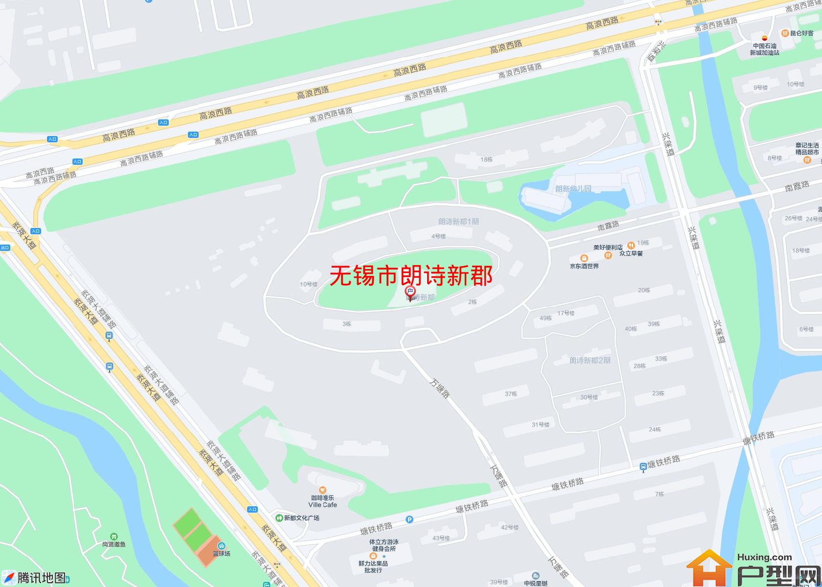 朗诗新郡小区 - 户型网