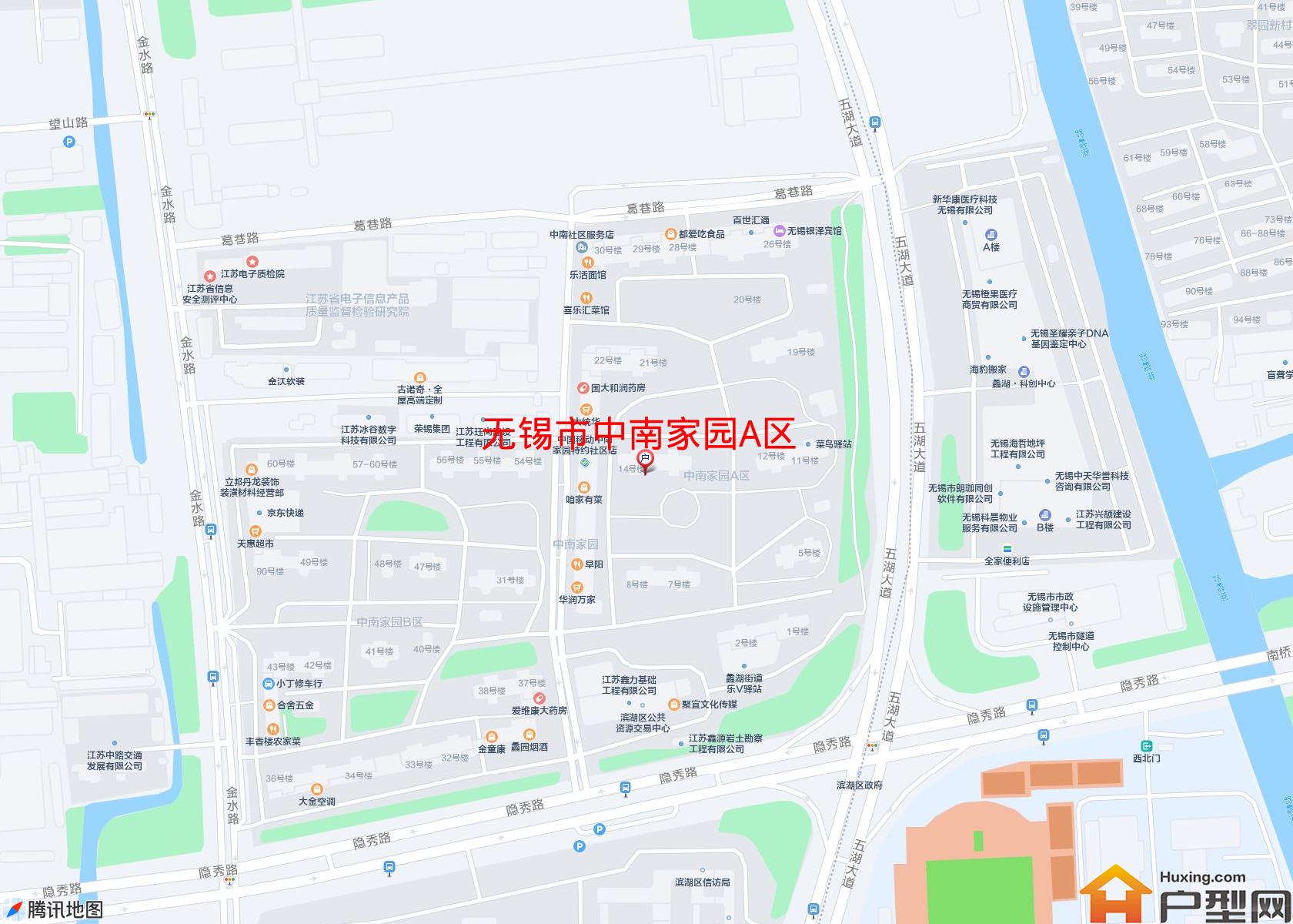 中南家园A区小区 - 户型网