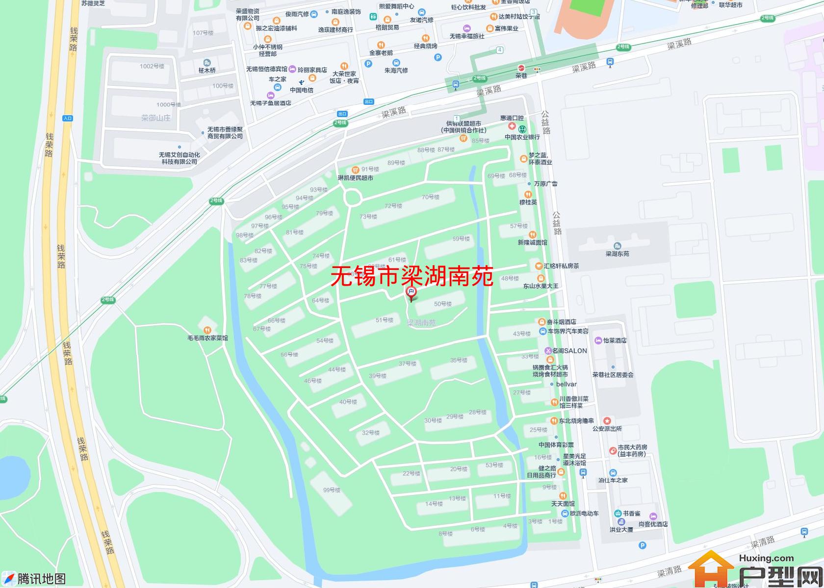 梁湖南苑小区 - 户型网