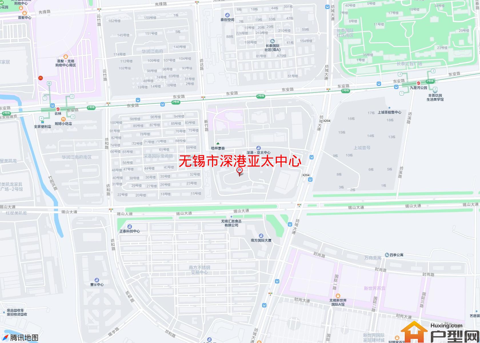 深港亚太中心小区 - 户型网