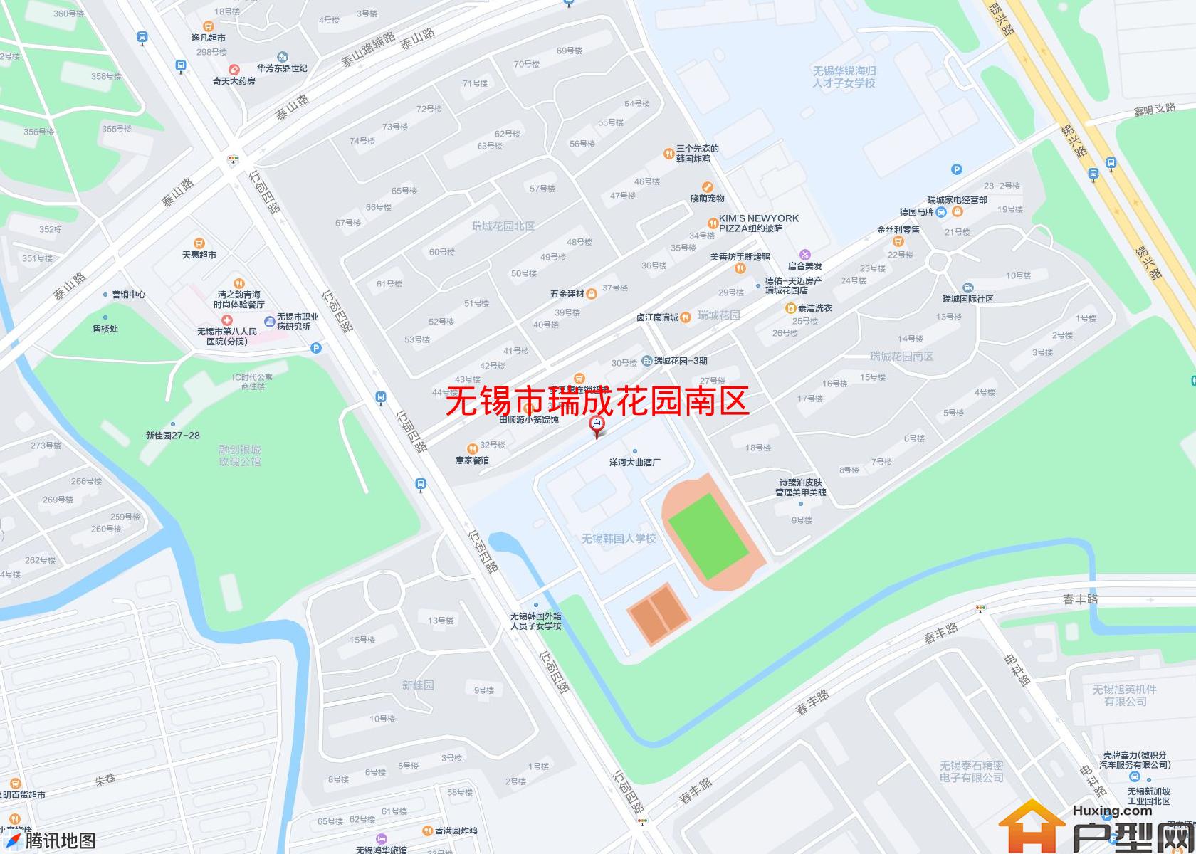 瑞成花园南区小区 - 户型网