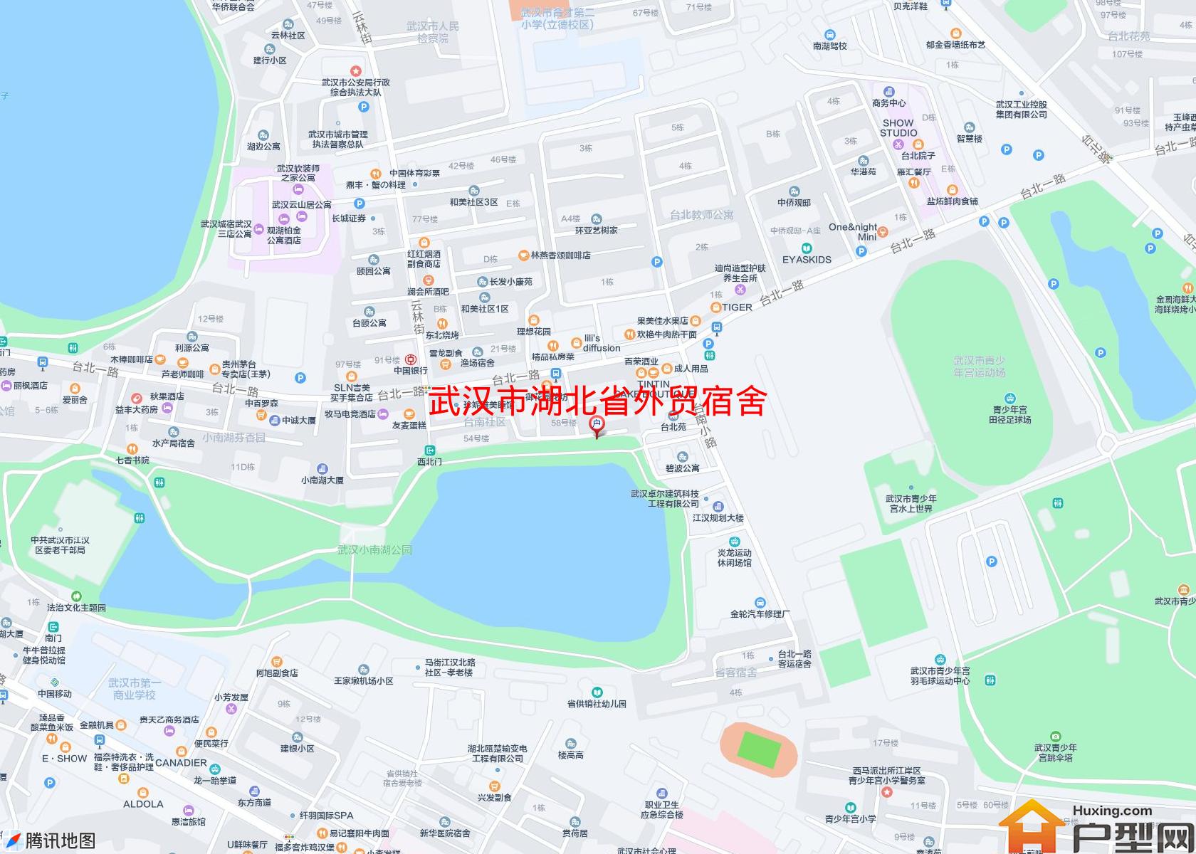 湖北省外贸宿舍小区 - 户型网