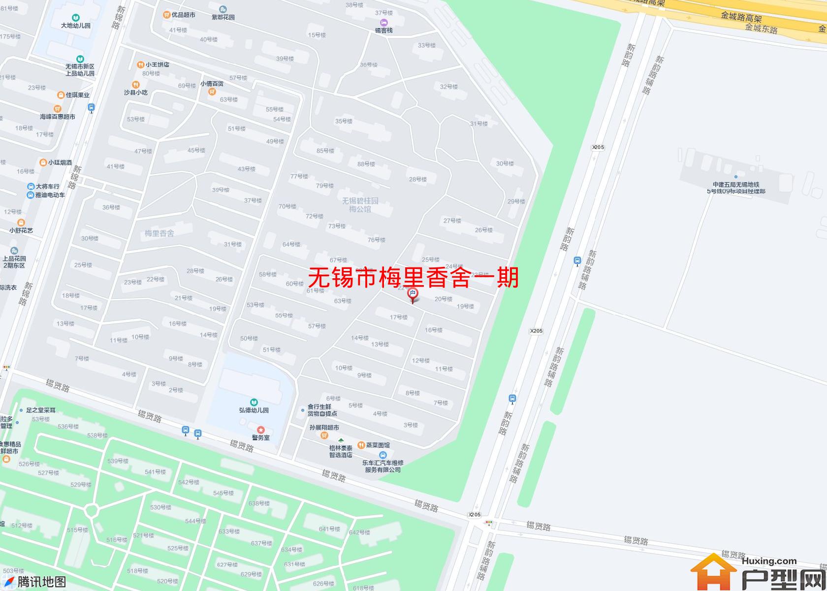 梅里香舍一期小区 - 户型网